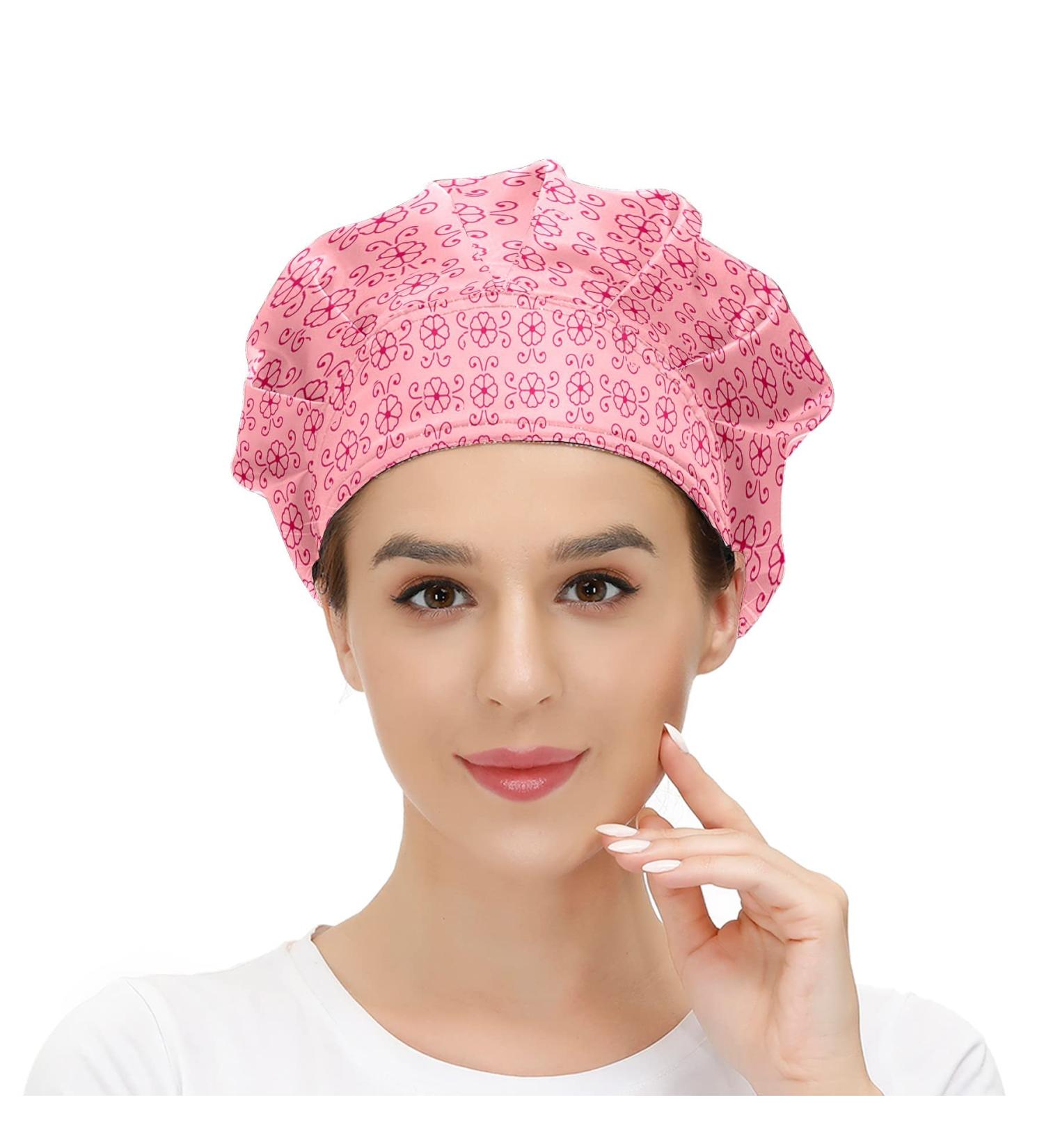 Adjustable Red Working Caps Tie Back Bouffant Hats for Women Men - One Size Fits All - Buy Online on GoSupps.com