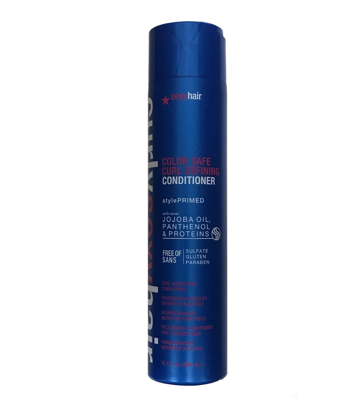 SexyHair Curly Conditioner 300ml - Anti-Frizz & Moisturizing Formula for Beautiful Curls | International Shipping Available - Buy Online on GoSupps.com