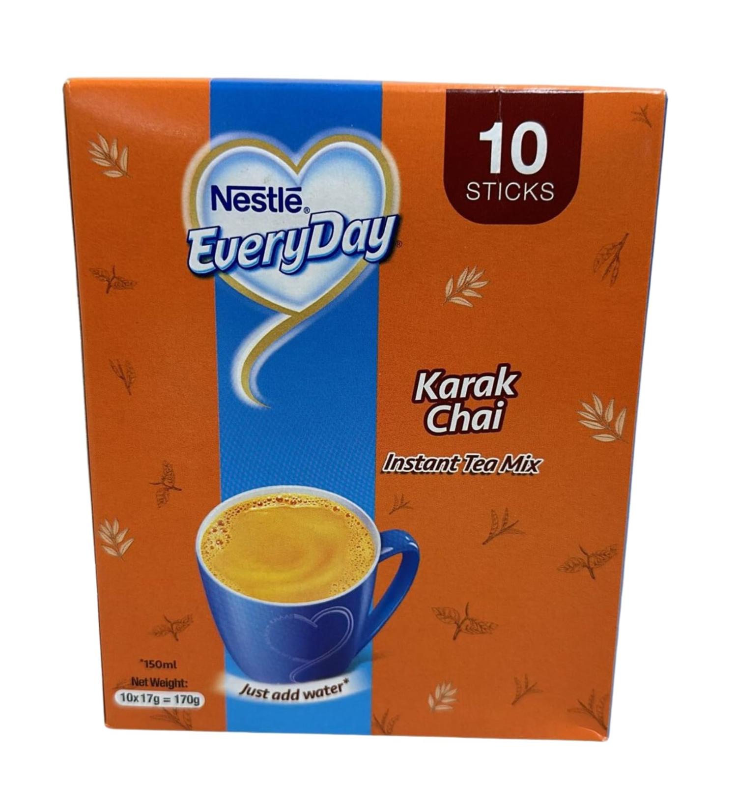 Nestle Everyday Instant Tea Karak Chai 10x17g Sticks - Buy Online on GoSupps.com
