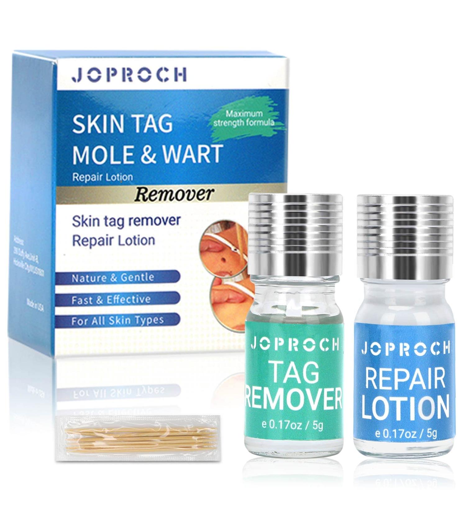 Skin Tag Remover - All Natural Mole and Skin Tag Removal Lotion - Scar-Free and Safe Solution - Buy Online on GoSupps.com