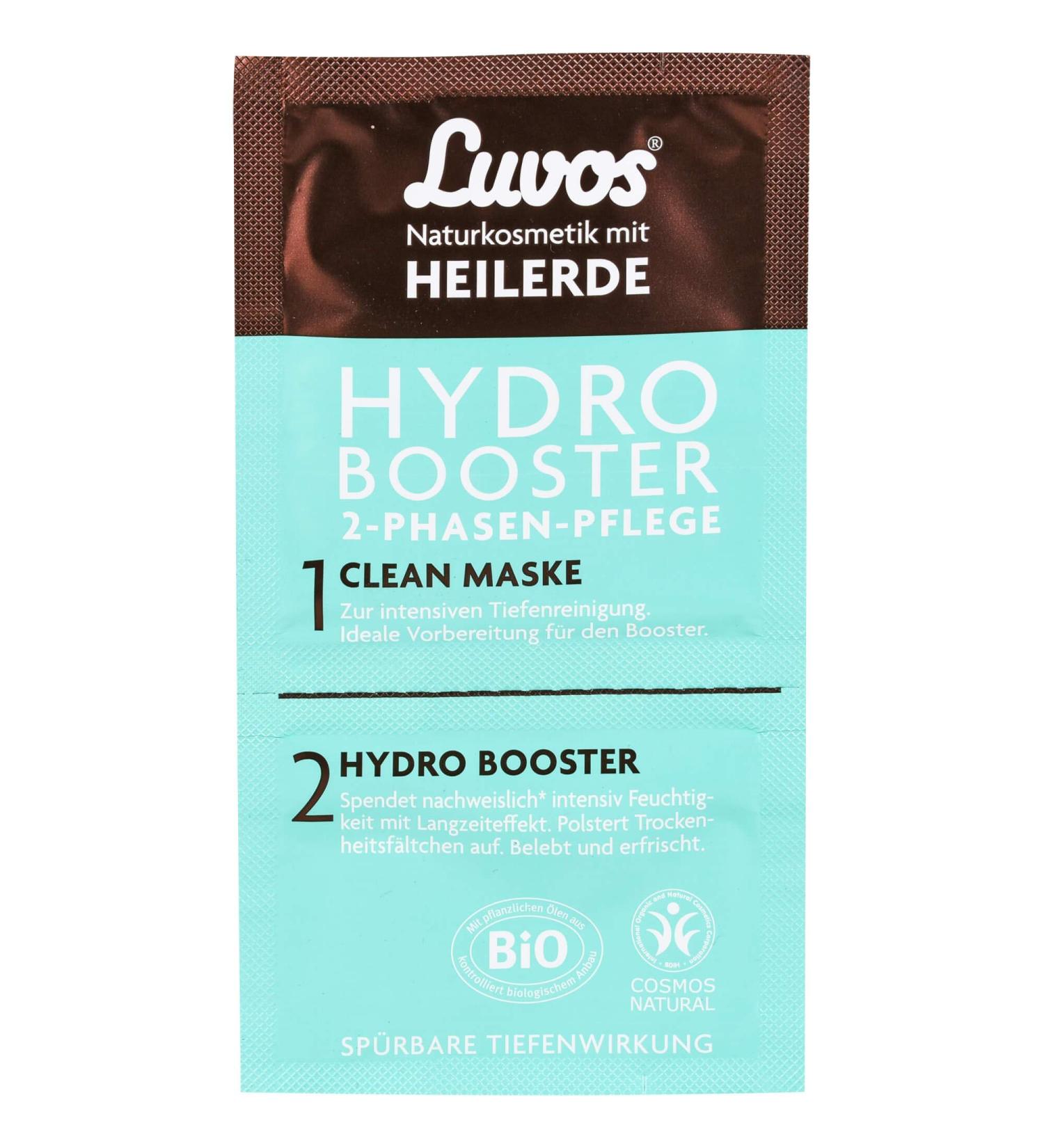 Luvos Healing Clay Hydro Booster with Clean Mask 1 pc. facial mask