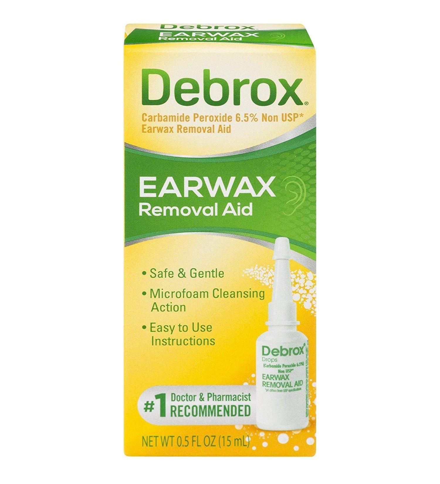 Debrox Earwax Removal Aid  Drops  .5 oz.