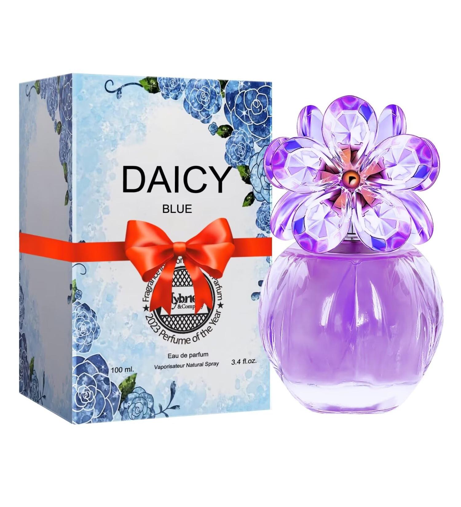 Hybrid & Company Daicy Blue Eau De Parfum Natural Spray Fresh Floral Scent 3.4 Fl Oz Daicy Blue 3.4 Fl Oz (Pack of 1)