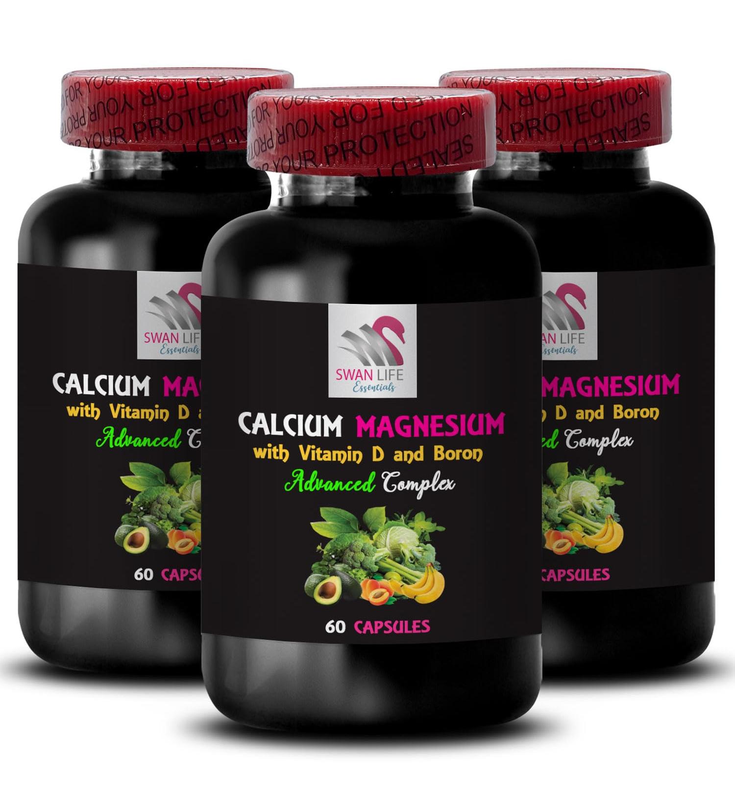 Calcium Magnesium Supplement - Magnesium Powder Natural Pills Vitamin D Formula Natural Pills Power Formula Supplement Potassium Potassium Combo Women s Support 3Bot - Buy Online on GoSupps.com