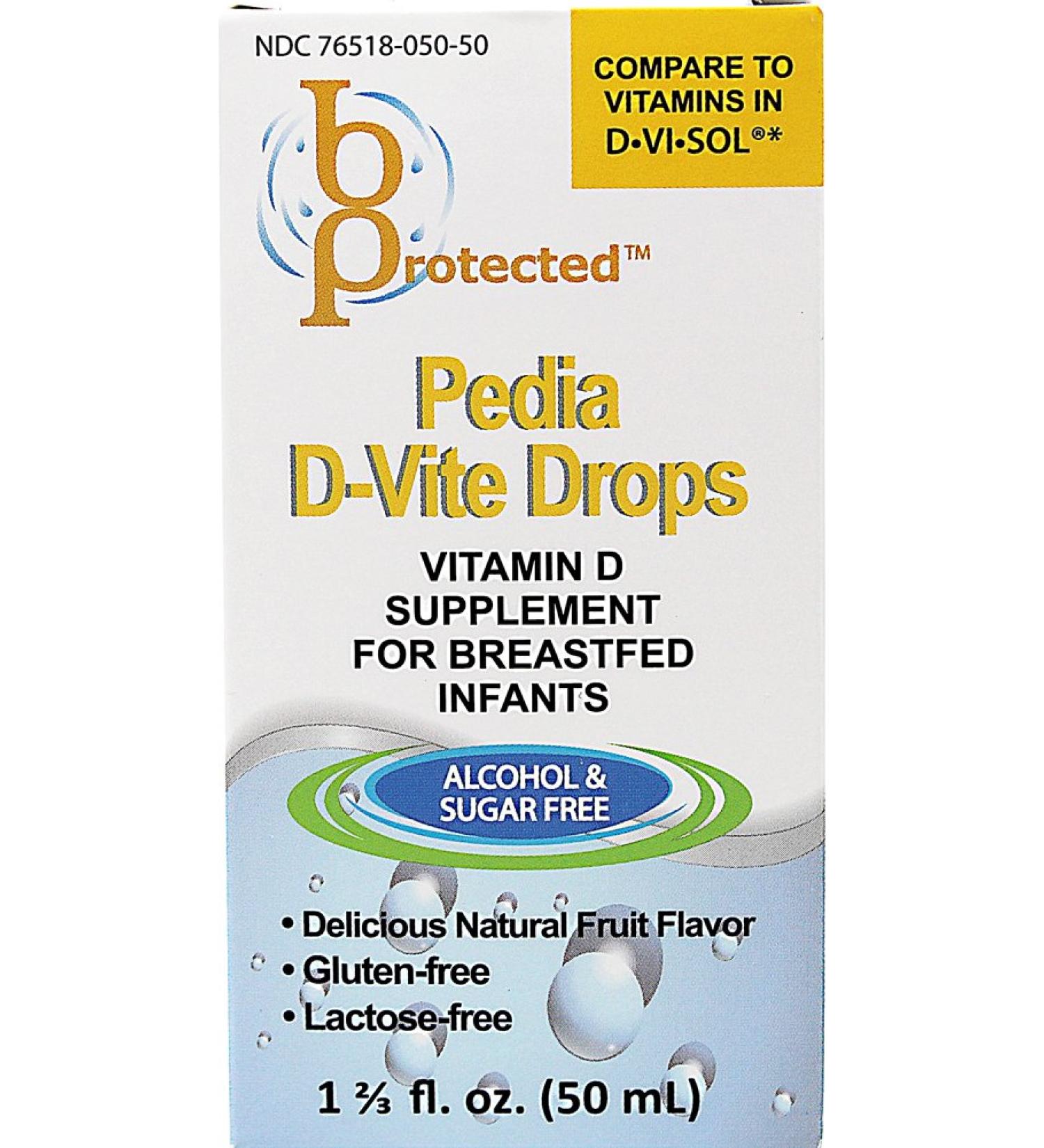 Pedia Vitamin D-Vite Drops 1 2/3 fl Ounce Liquid