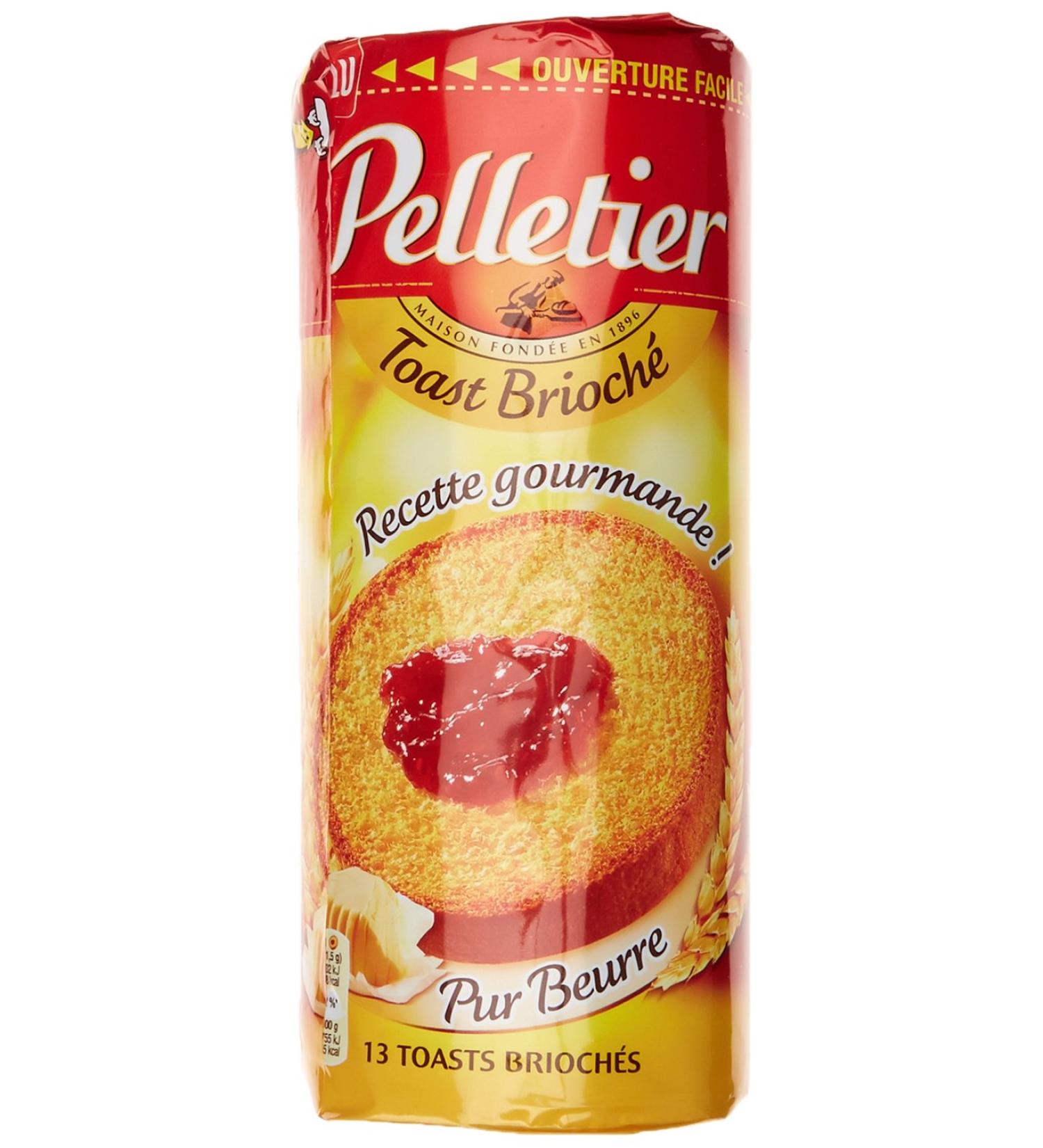 Pelletier Toast Brioche Pure Butter 150g - Buy Online on GoSupps.com