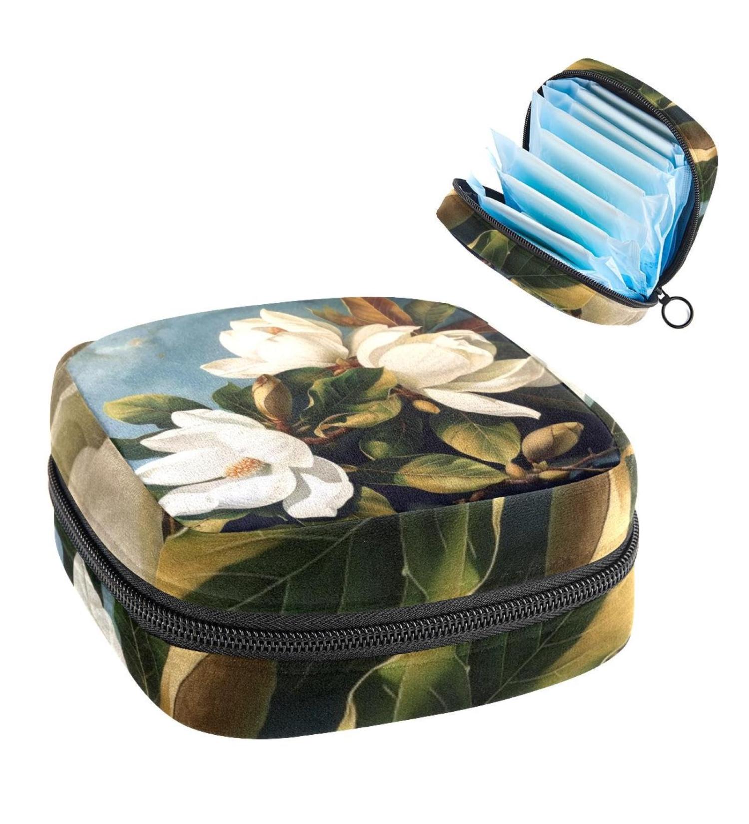 MuooouM Portable Storage Bag for Women's Bandages & Menstruation Cups - Cool Skull Pattern | Ideal for Teens | Color 7 - Buy Online on GoSupps.com