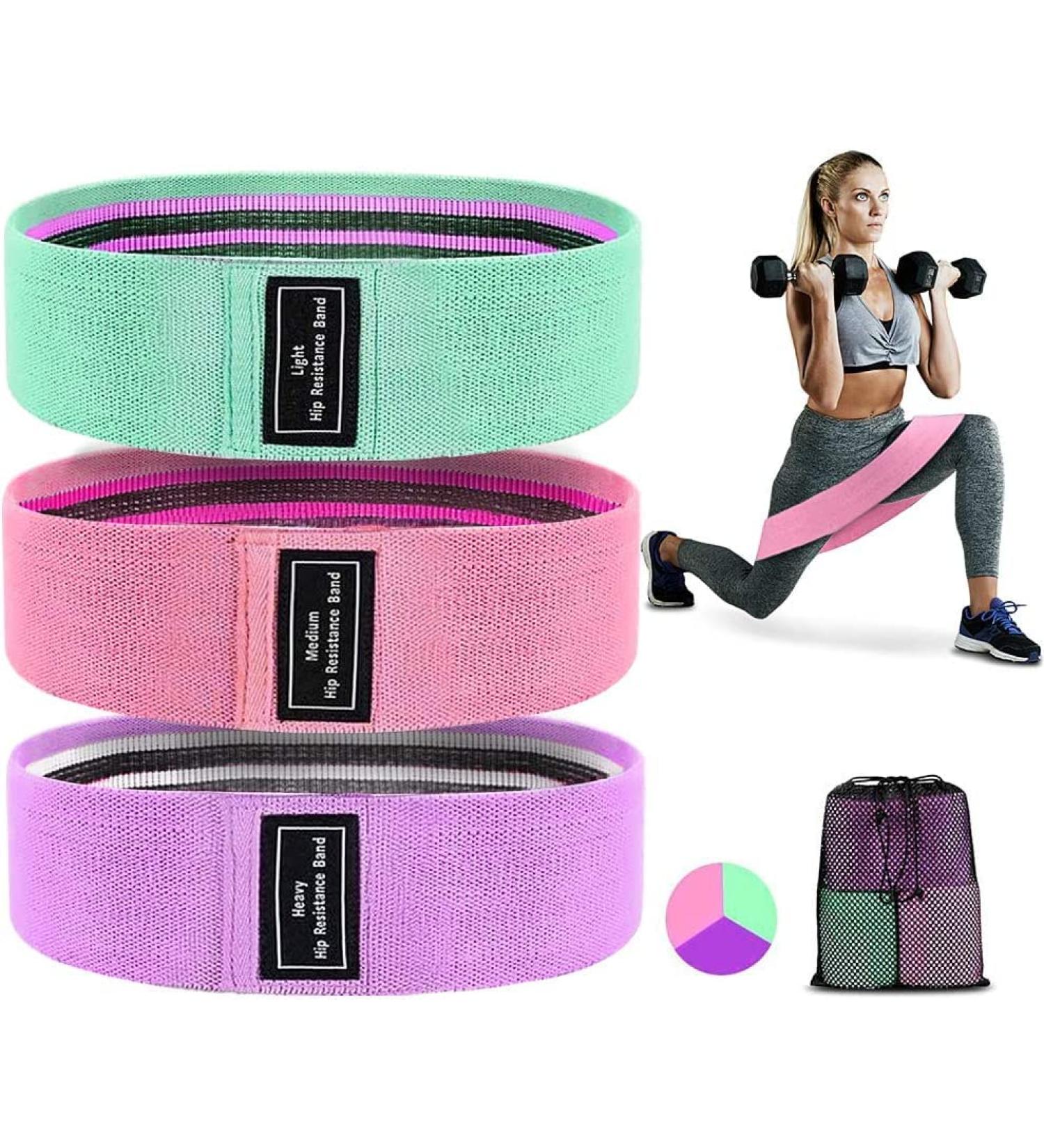 AiScrofa Resistance Bands for Legs and Butt Resistance Bands Set Workout Bands Fitness Bands Exercise Bands Booty Loops Bands Stretch Resistance Band Anti Slip Elastic - Buy Online on GoSupps.com