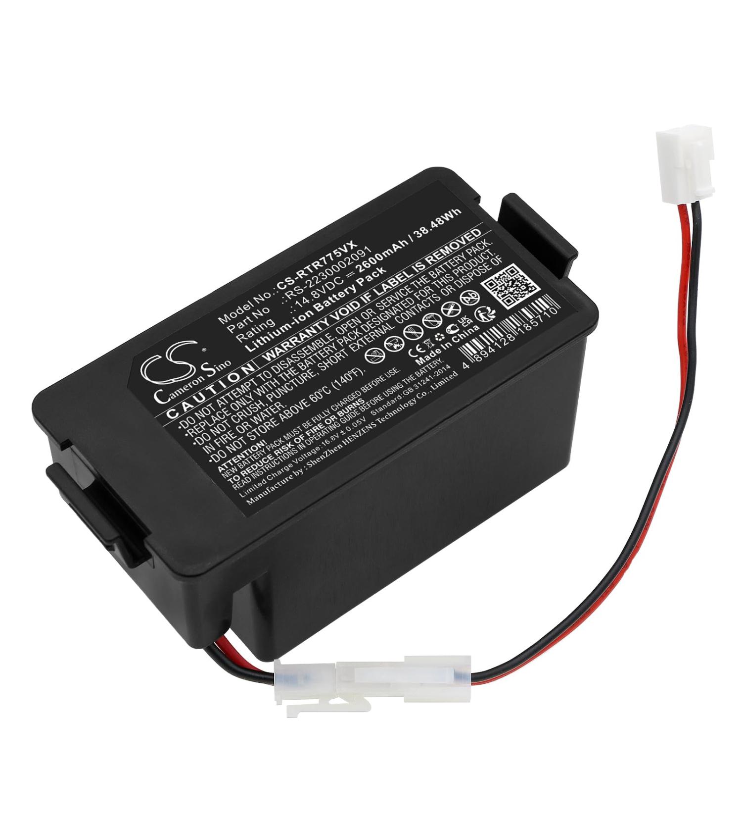 Battery Replacement for RR 7755 WH 4Q0 | Compatible with RR7 RR 7747 WH 4Q0 & RS-2230002091 - Fast International Shipping - Buy Online on GoSupps.com