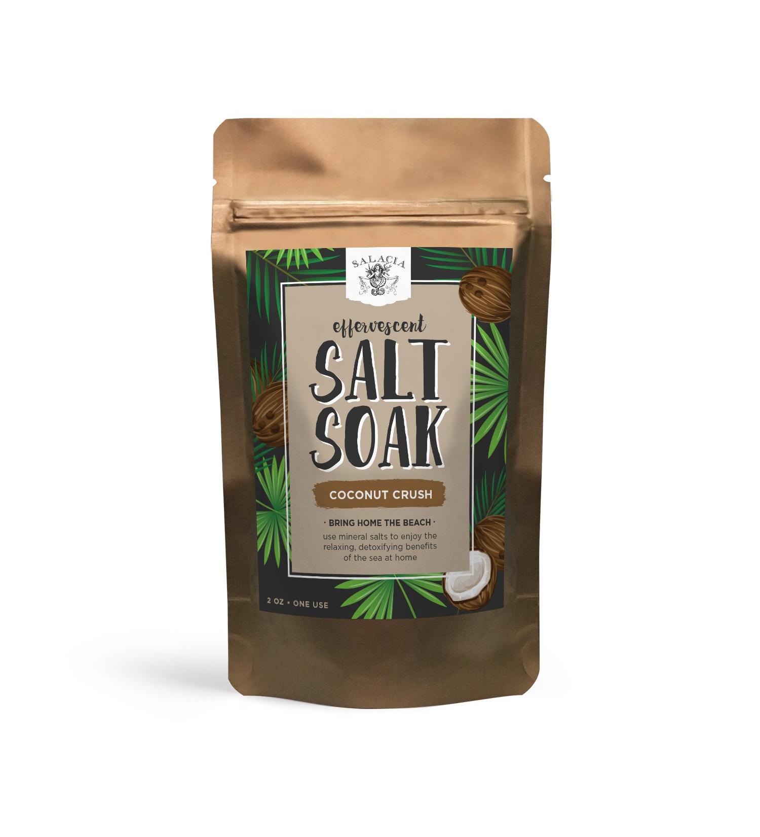 Salacia Salts Effervescent Salt Soak Coconut Crush