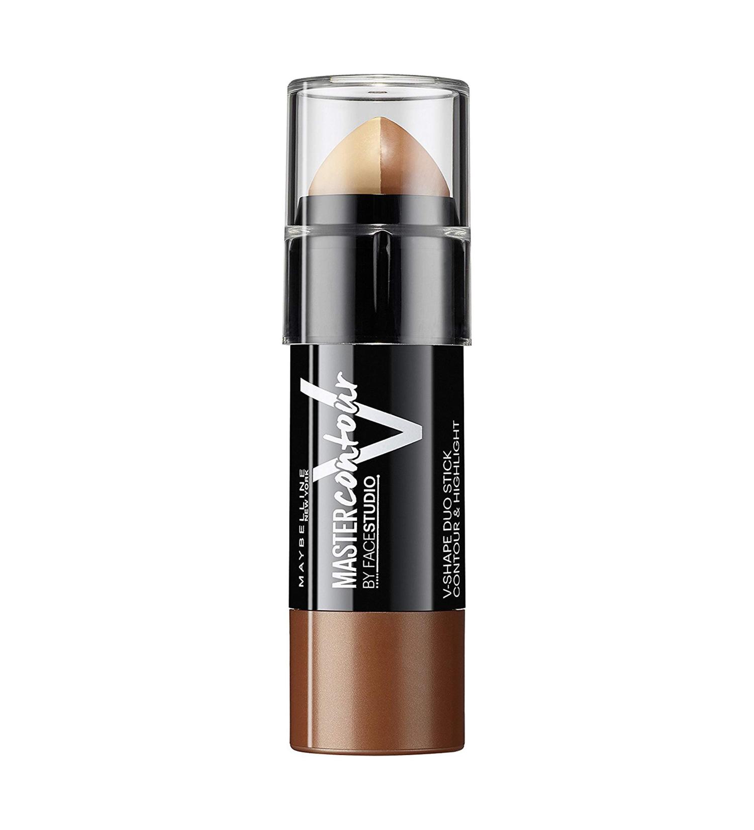 Maybelline New York Master Contour V Shape Duo Stick Foundation - 003 Dark - 7g - Buy Online on GoSupps.com
