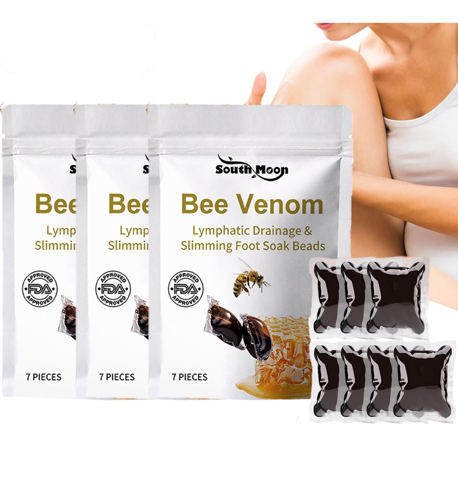 3 Pack Lukmlca Bienengift Fußbad & Lymphdrainage Ointment - Revitalize Your Feet & Boost Wellness Internationally - Buy Online on GoSupps.com