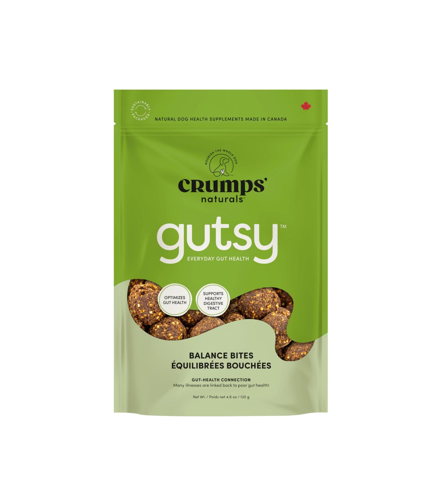 Crumps' Naturals Gutsy-Balance Bites 4.6oz/130g - Buy Online on GoSupps.com