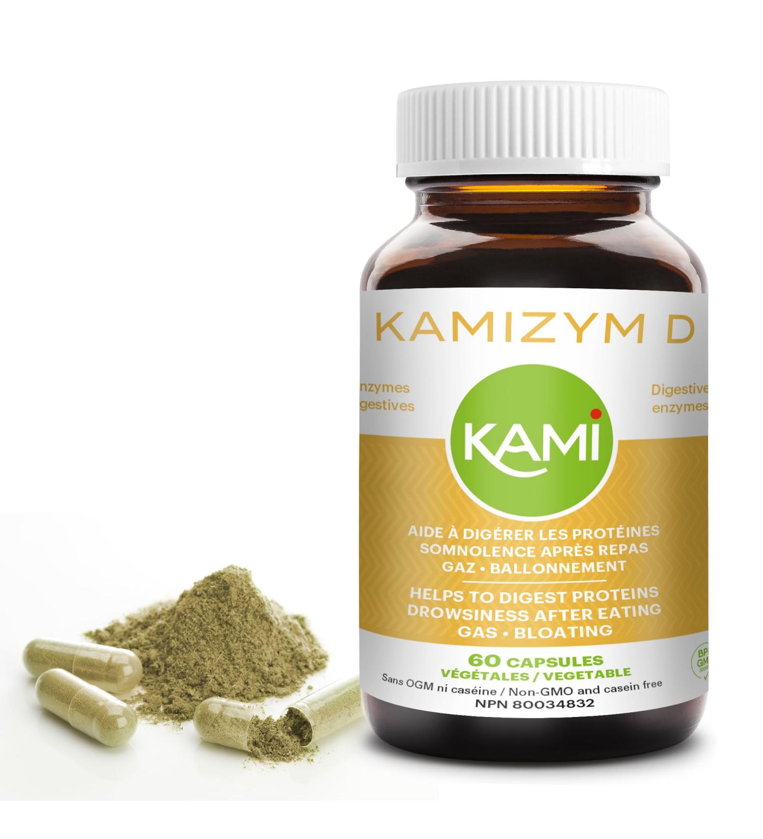 Digestive Enzymes Capsules Made with Marshmallow Root Aids in Digestion 60 Capsules NPN 800034832 - Buy Online on GoSupps.com