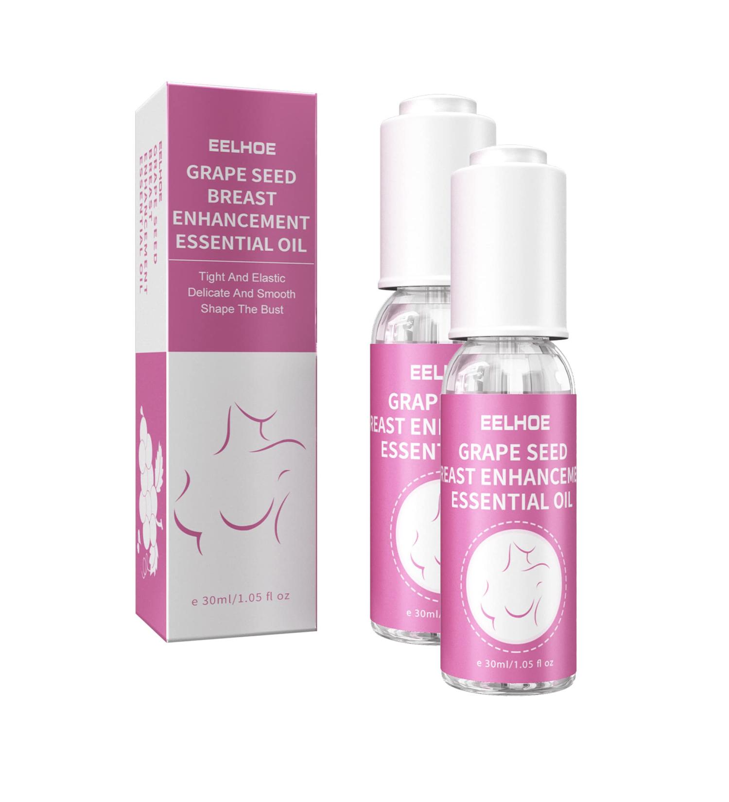 Rainao Breast Pushing Up Massage Oil | 10ml Essential Oil for Nourishing & Tightening Breasts - 2PCs - Buy Online on GoSupps.com