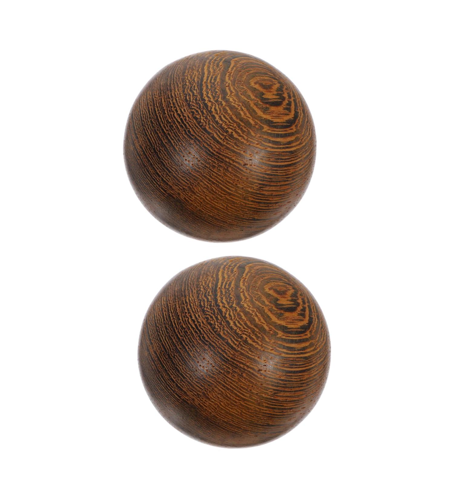 Buy Health Ball Handball Gifts | Fitness Balls for Adults | Durable Wooden Rosewood Training Balls - Buy Online on GoSupps.com