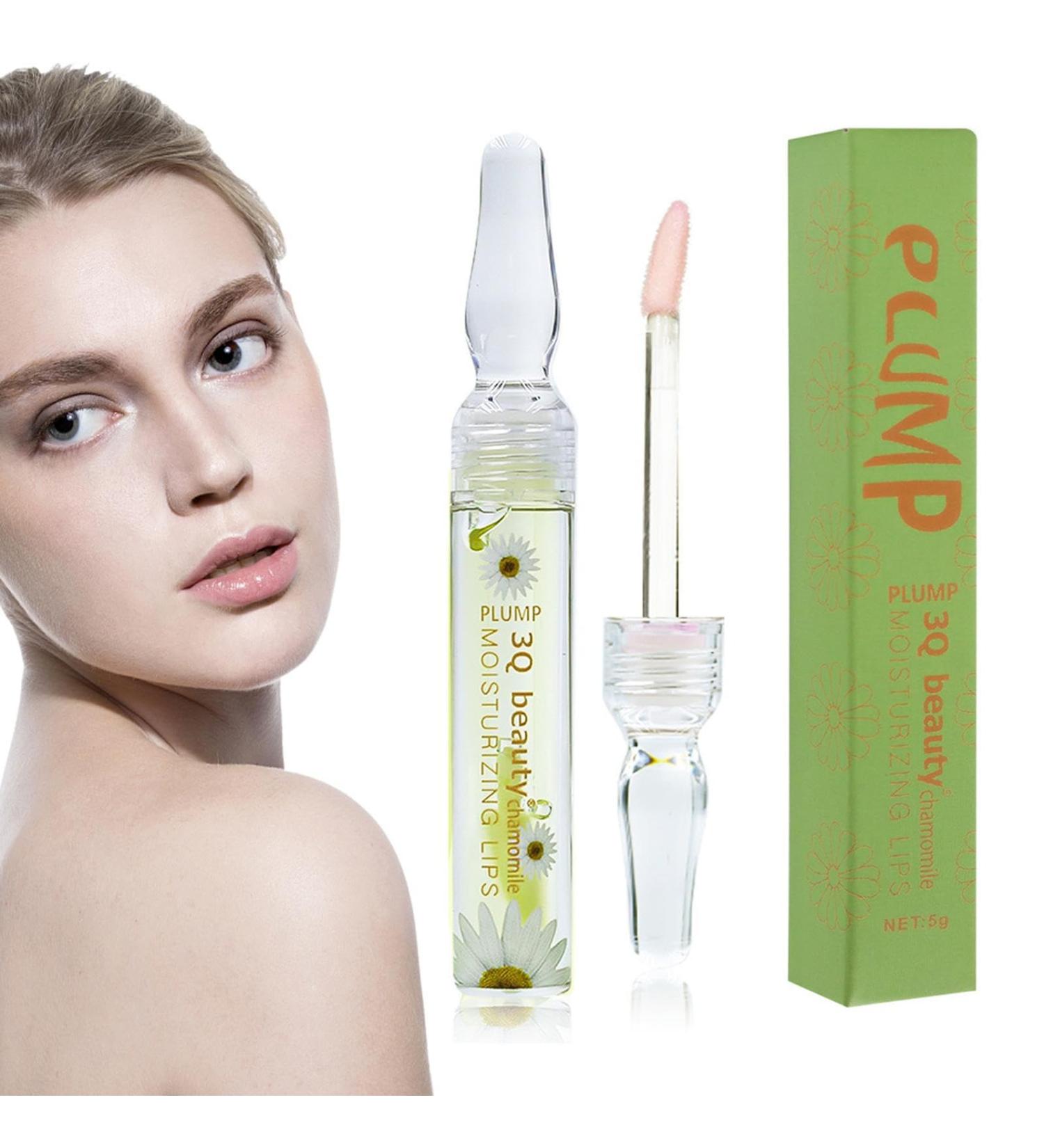  Rosixehird Moisturizing Lip Shine Oil 24K Shimmer Nourishing Lip Plumper Oil | Fruit Flavor Clear Lip Polish for Women and Girls Repairs Dry and Chapped Lips - Buy Online on GoSupps.com