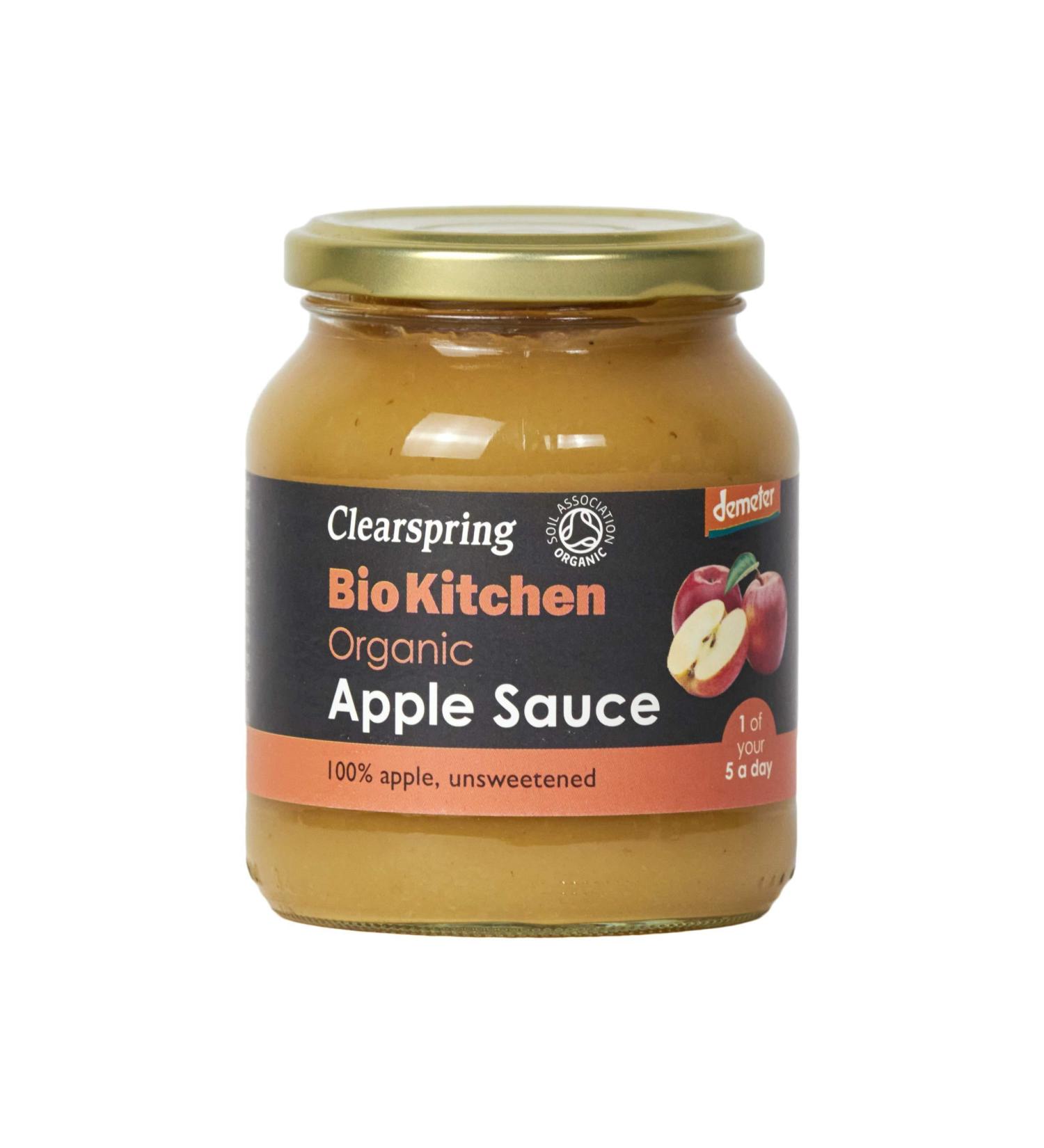 Clearspring Bio Kitchen Organic / Demeter Apple Sauce (6)