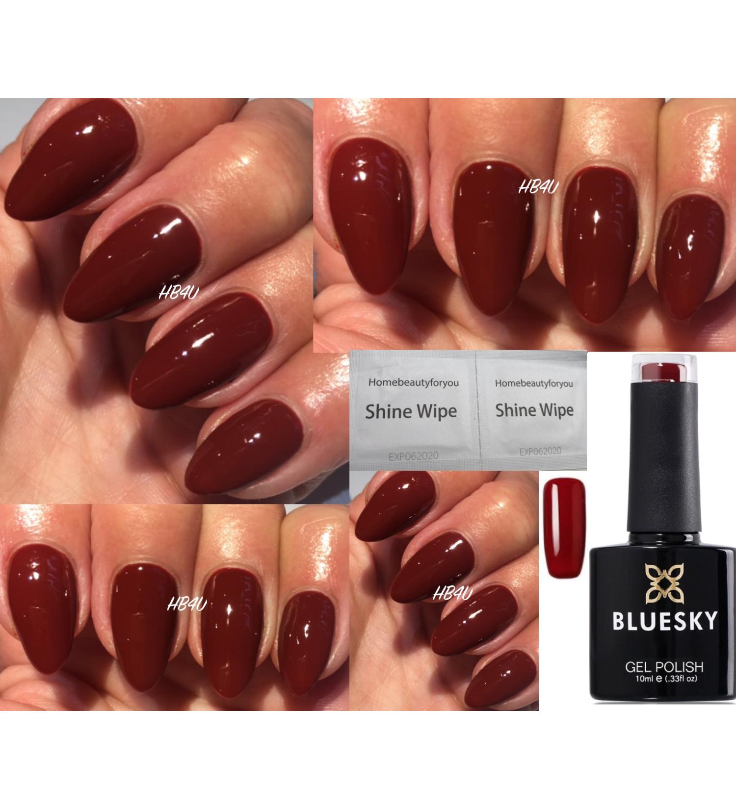 Bluesky GEL POLISH Rust Red Brown Nail UV LED Soak Off 10ml SPECIAL PRICE - Buy Online on GoSupps.com