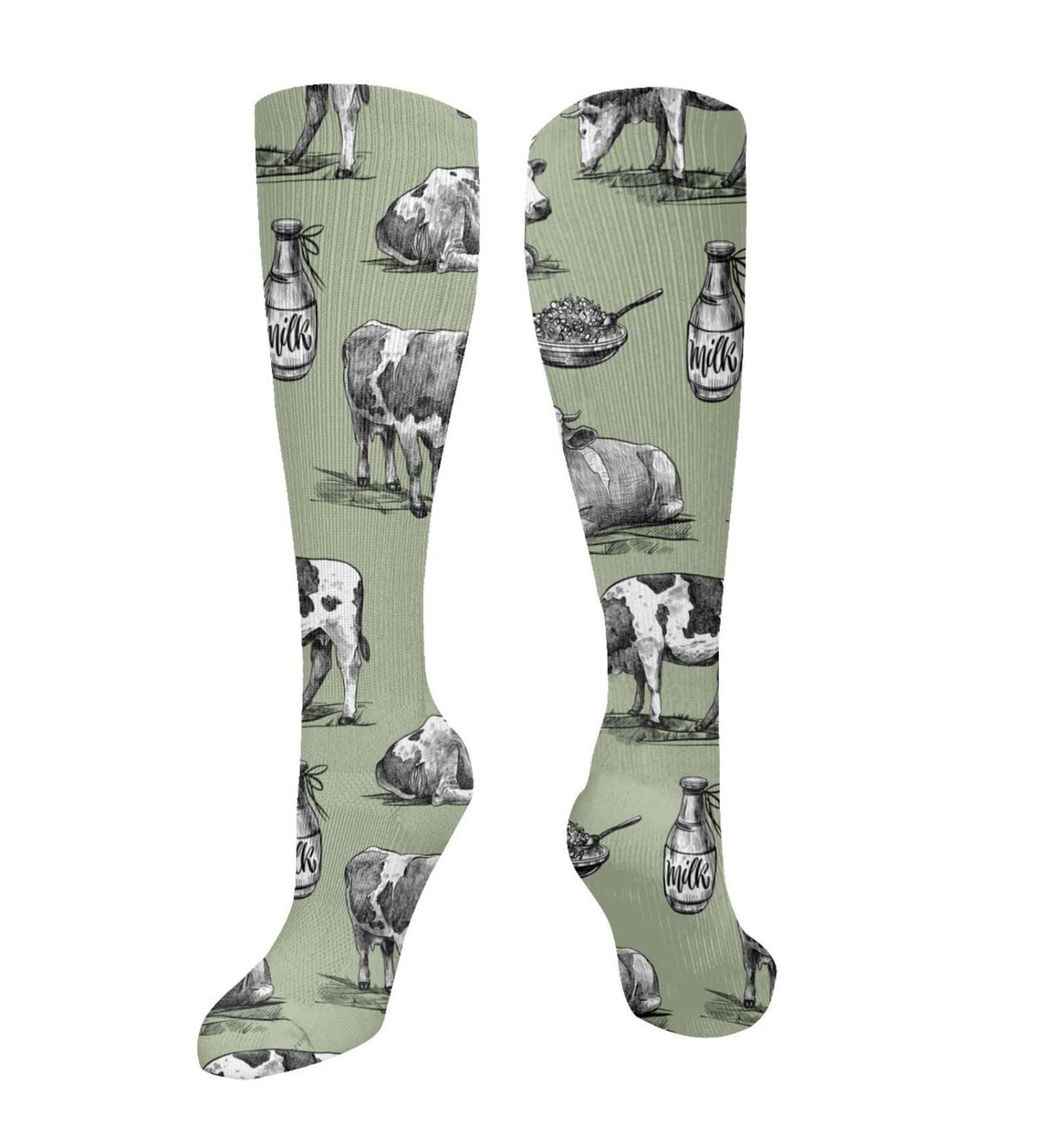 Shop Farm-Fresh Cows & Homemade Cottage Cheese | Compression Socks for Men & Women - 15-20 mmHg Support for Running & Cycling - Buy Online on GoSupps.com