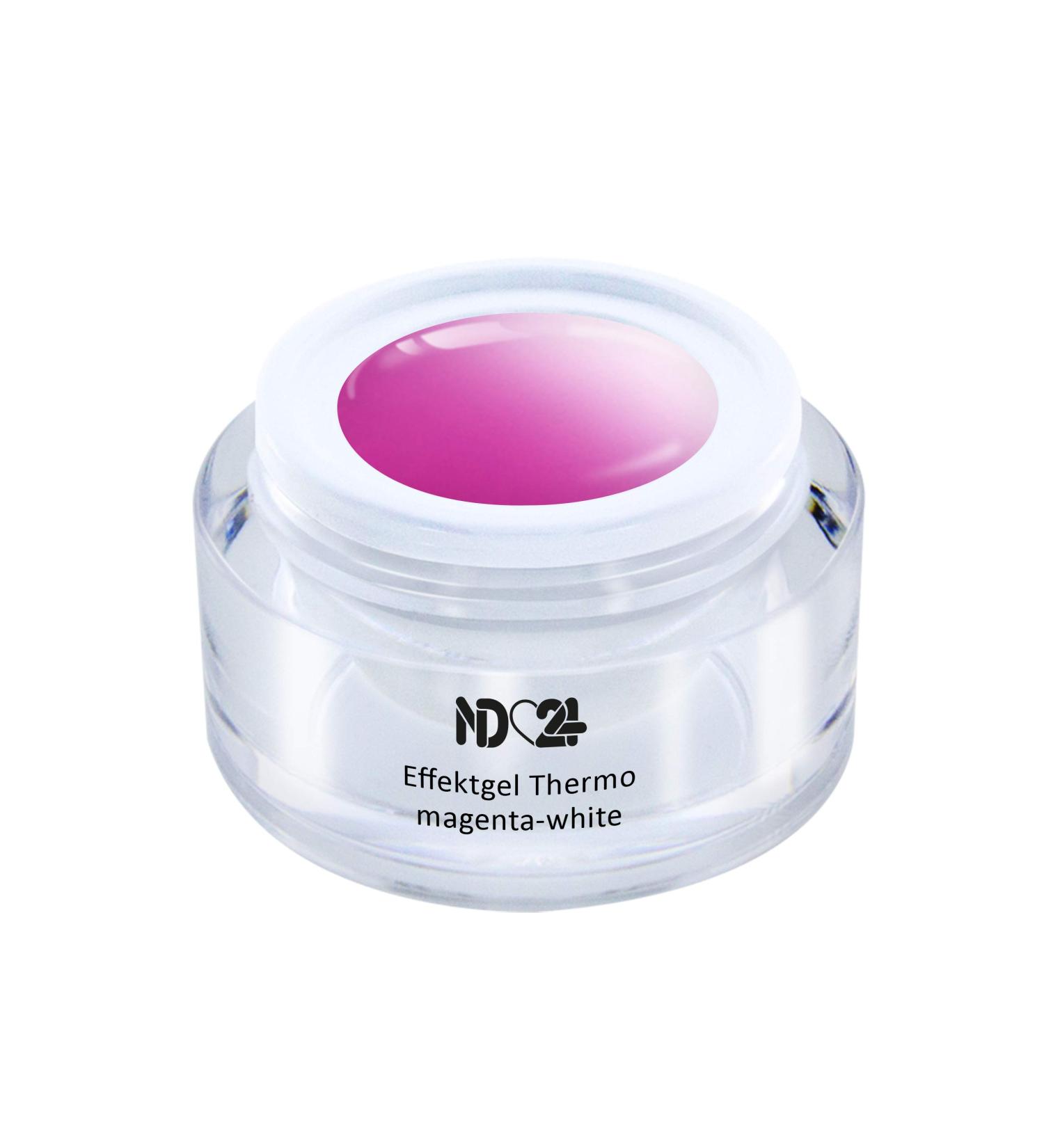 UV LED Effect Gel Thermo Magenta-White | Studio Quality | Made in Germany | 5ml - Shop Internationally - Buy Online on GoSupps.com