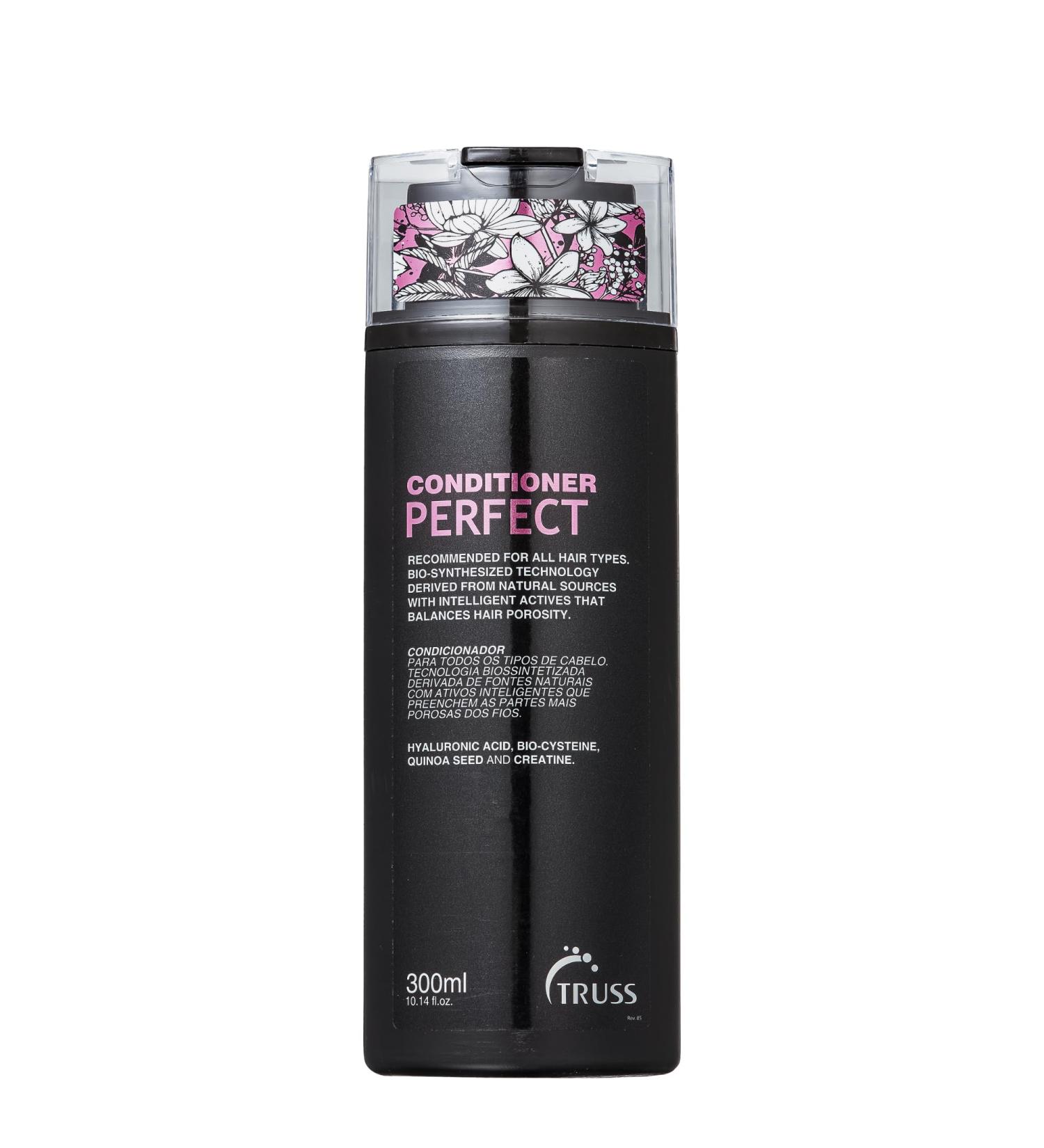 TRUSS Perfect Conditioner - Advanced Anti-Aging Formula for All Hair Types | Strengthens & Nourishes Colored & Damaged Hair - Buy Online on GoSupps.com