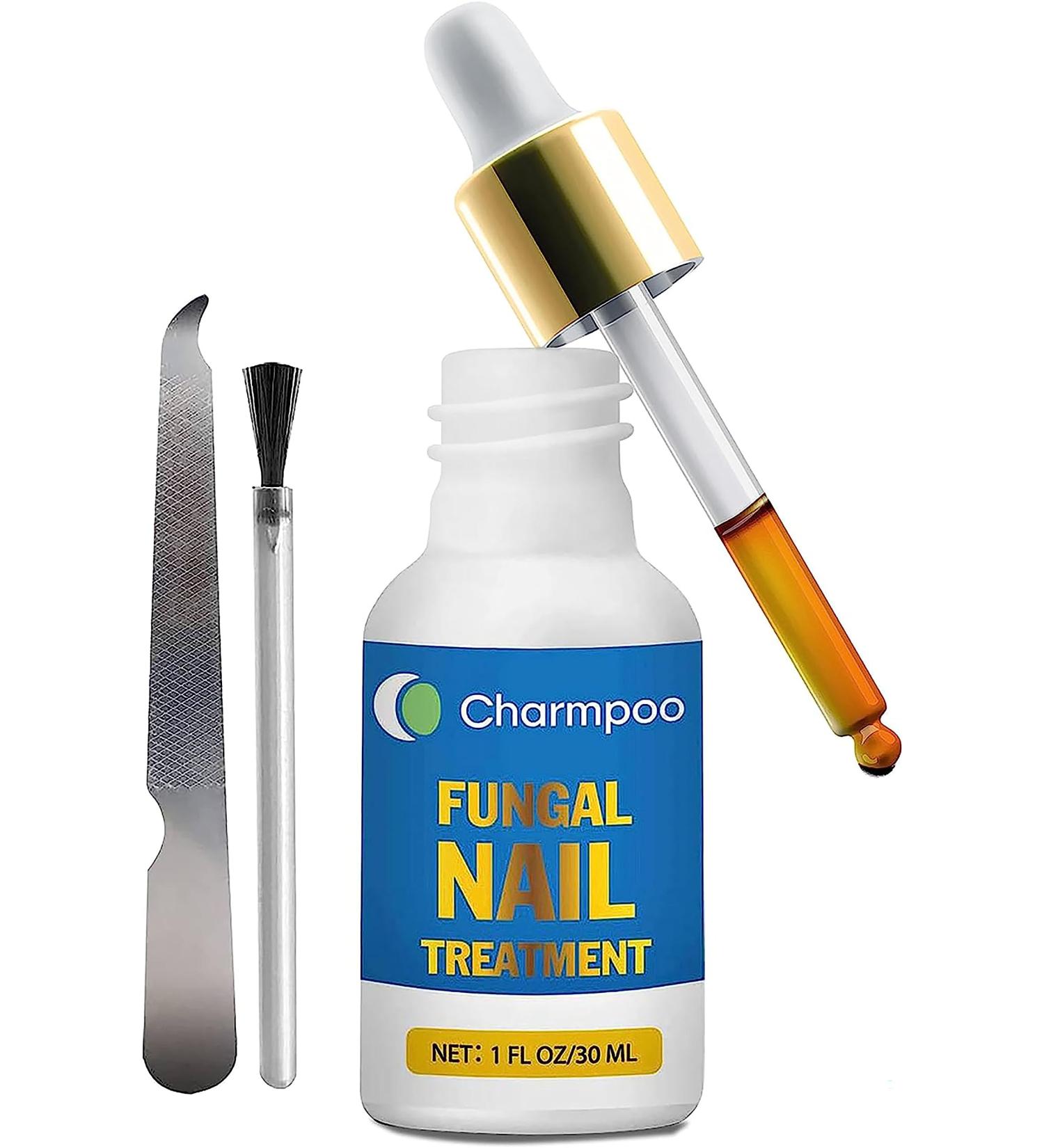 Fungal Nail Treatment - Natural Antifungal Solution for Toe Fungus - 1oz/30ml - Buy Online on GoSupps.com