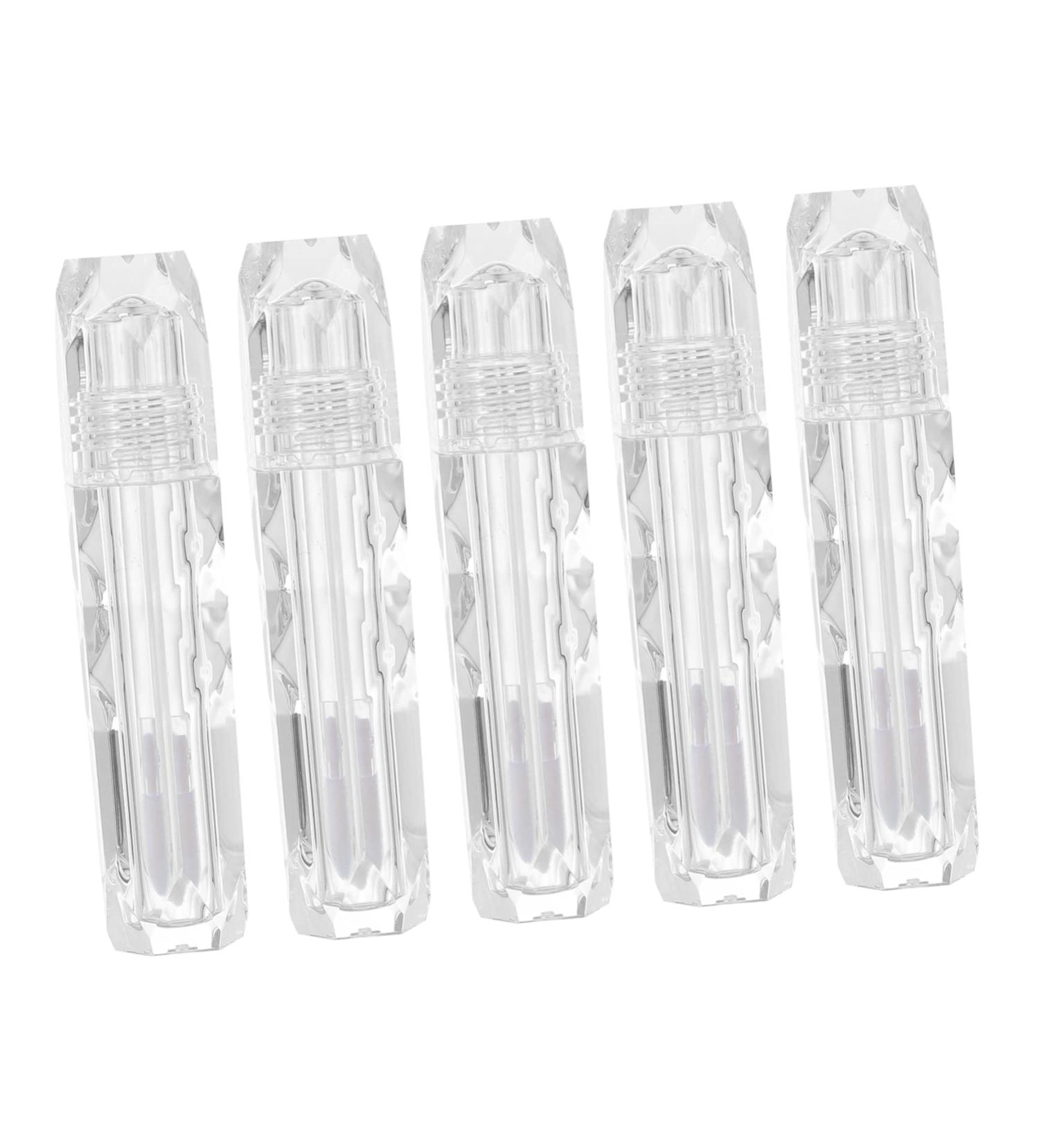 Angoily 5pi ces Tubes De Gloss R utilisables Contenants Mini De Transparent Pratiques Pour chantillons Cosm tiques Et Voyage - Buy Online on GoSupps.com