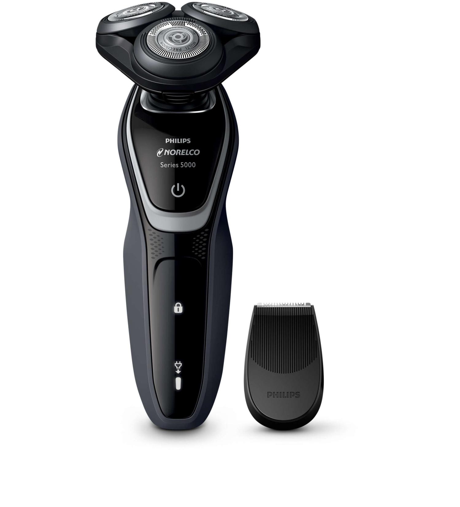 Philips Norelco Electric Shaver 5110 Wet & Dry S5205/81 | Precision Trimmer | International Shipping Available - Buy Online on GoSupps.com