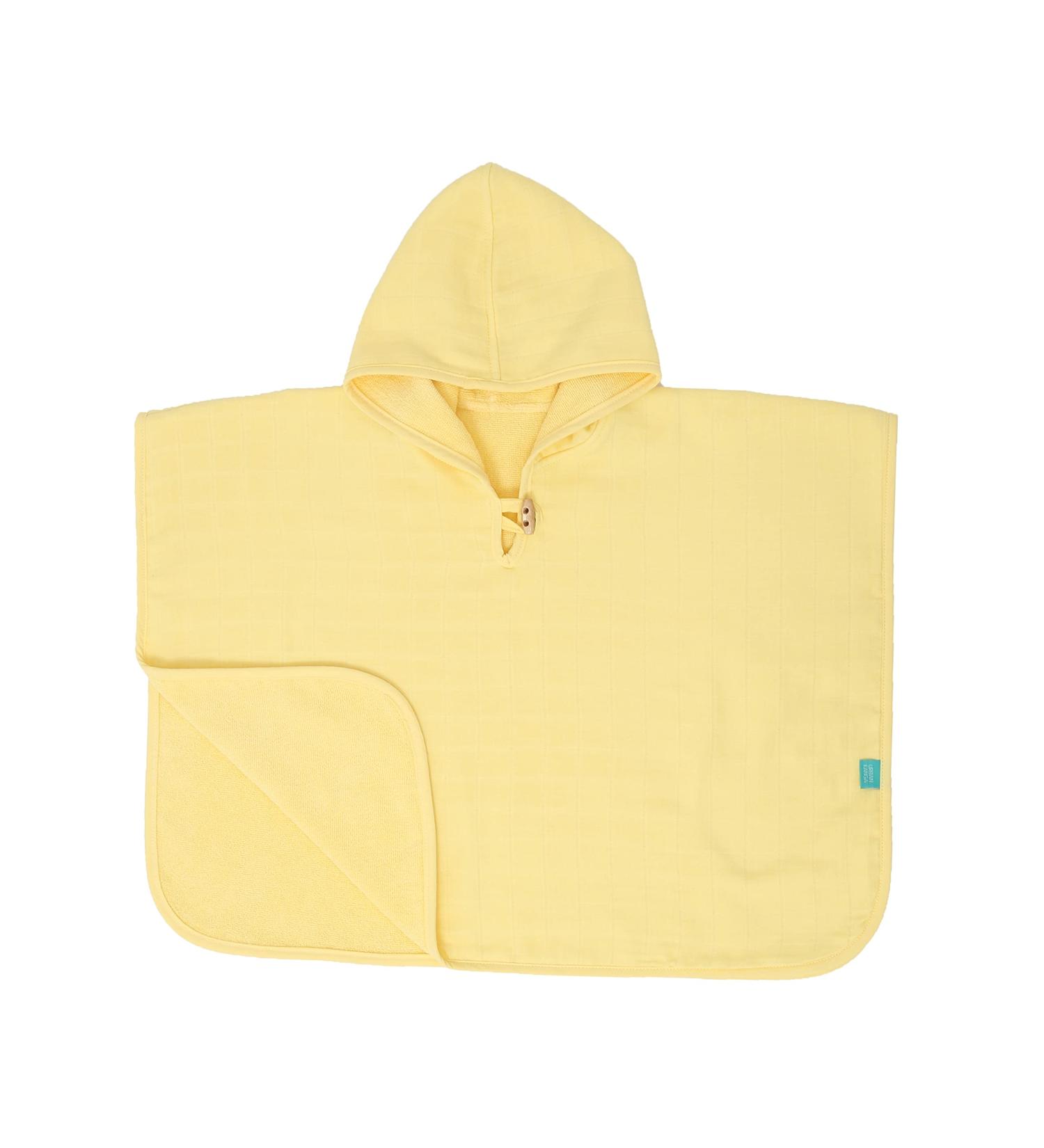 Urban Kanga Baby Bath Poncho with Hood | Two-Sided Yellow Poncho for Kids Age 1+ - Buy Online on GoSupps.com