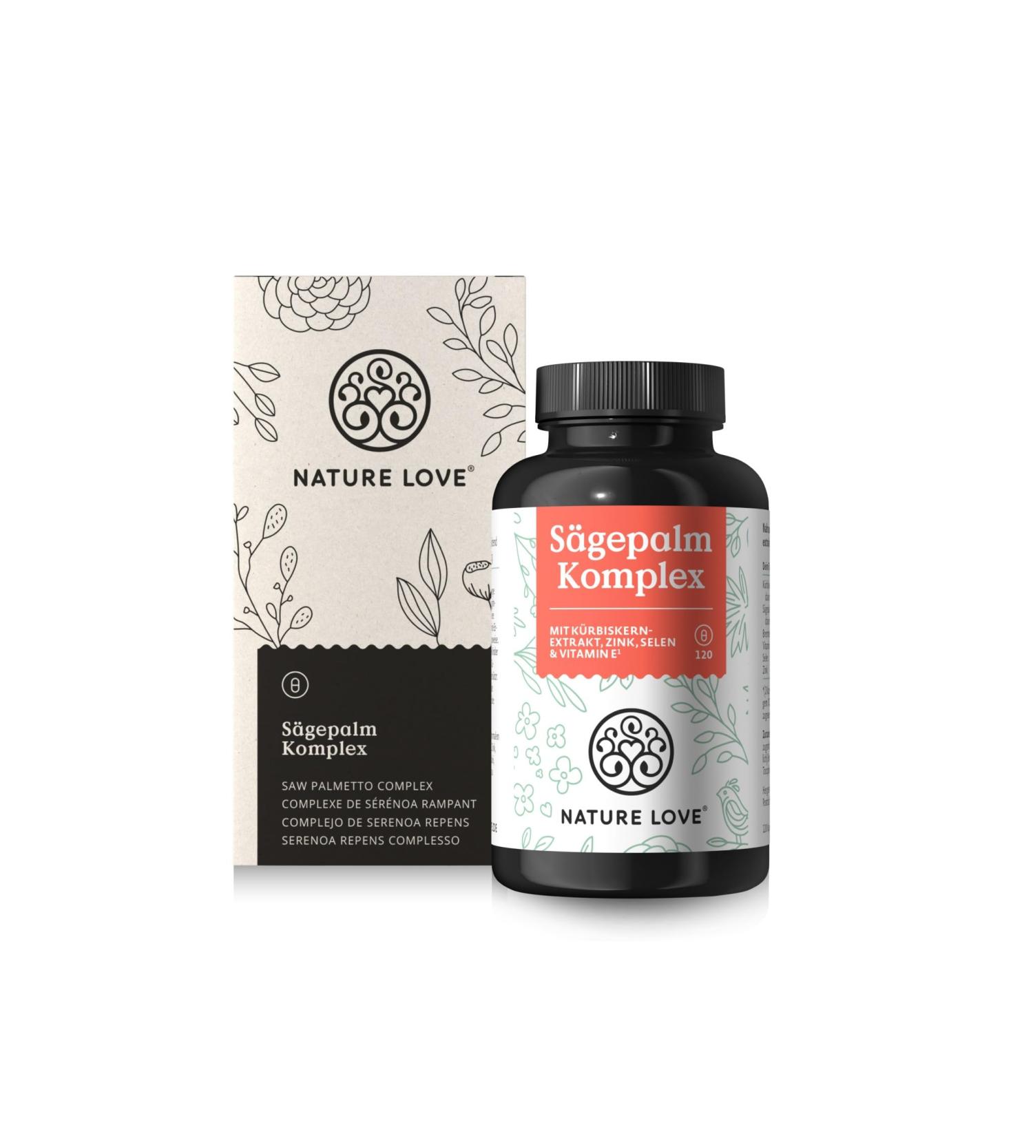 Buy Sawpalm Complex - 120 Vegan Capsules | Saw Palmetto Pumpkin Seed Nettle Extract Zinc Selenium & Vitamin E - 2 Month Supply with 5% Phytosterols - International Shipping Available - Buy Online on GoSupps.com