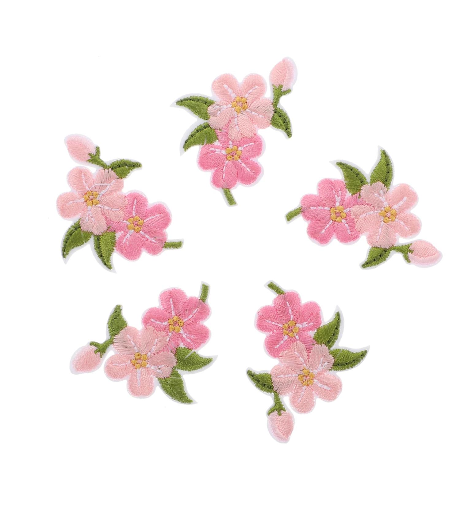 COHEALI 40 Pcs Embroidery Patches Girls Accessories Flower Clothes Patch Sewing Accessories 3d Kids Stickers As Shownx2pcs 0.1X3.5X4.2CMx2pcs - Buy Online on GoSupps.com