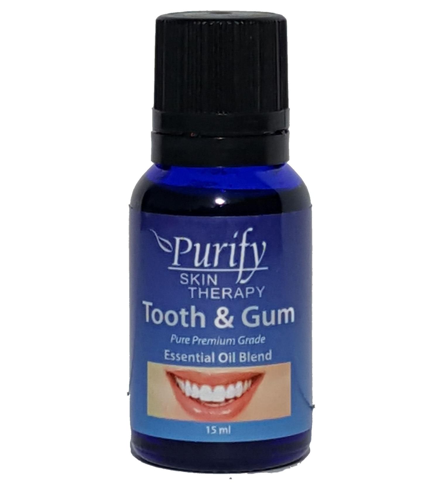 Tooth & Gum Essential Oil Blend 15ml | Natural Oral Care for Healthy Teeth & Gums | International Shipping - Buy Online on GoSupps.com