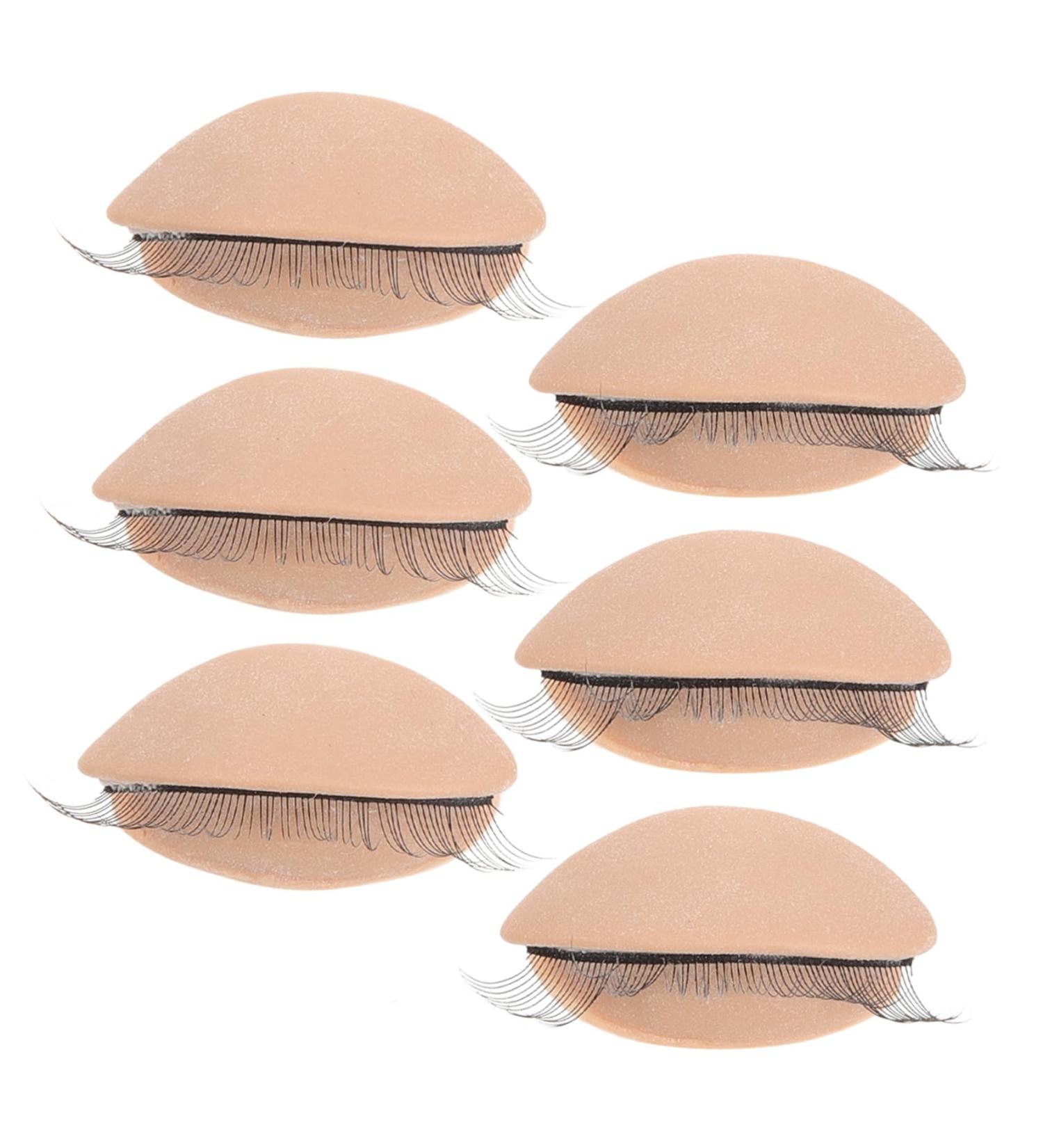 minkissy 3 Pairs Lash Practice Module Replaceable Eyelids Practice Makeup Eyelids Extension Diy Eyelid Fake Eyelids Replacement Eyelid Lash Eyelids Makeup Training Silica Gel Extend Make up - Buy Online on GoSupps.com