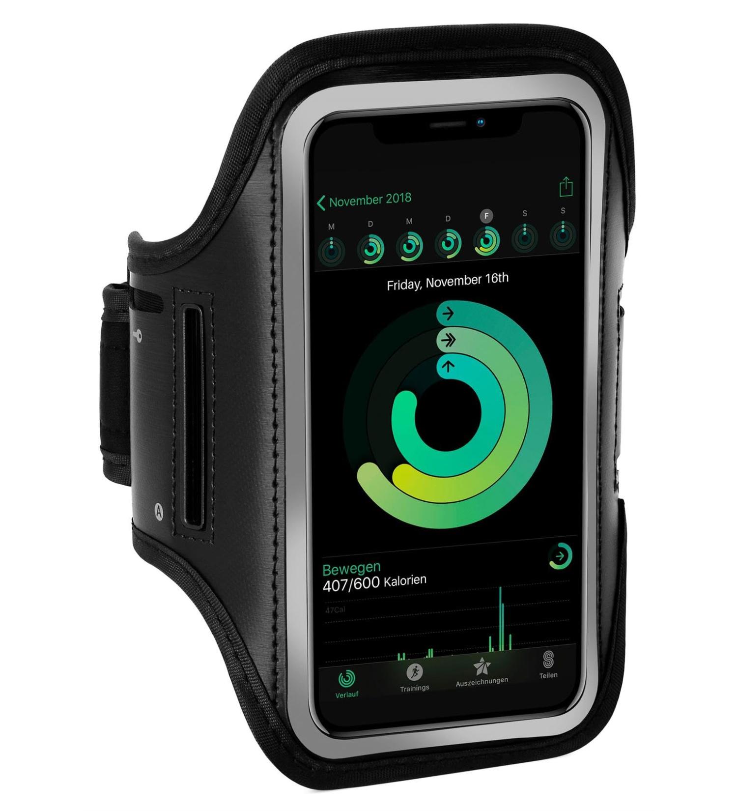 Oneflow SportArnand Arm Bag for Samsung Galaxy Z Flip 5 - Black Onyx Fitness Bracelet Outdoor Cell Phone Holder for Running & Jogging - Buy Online on GoSupps.com