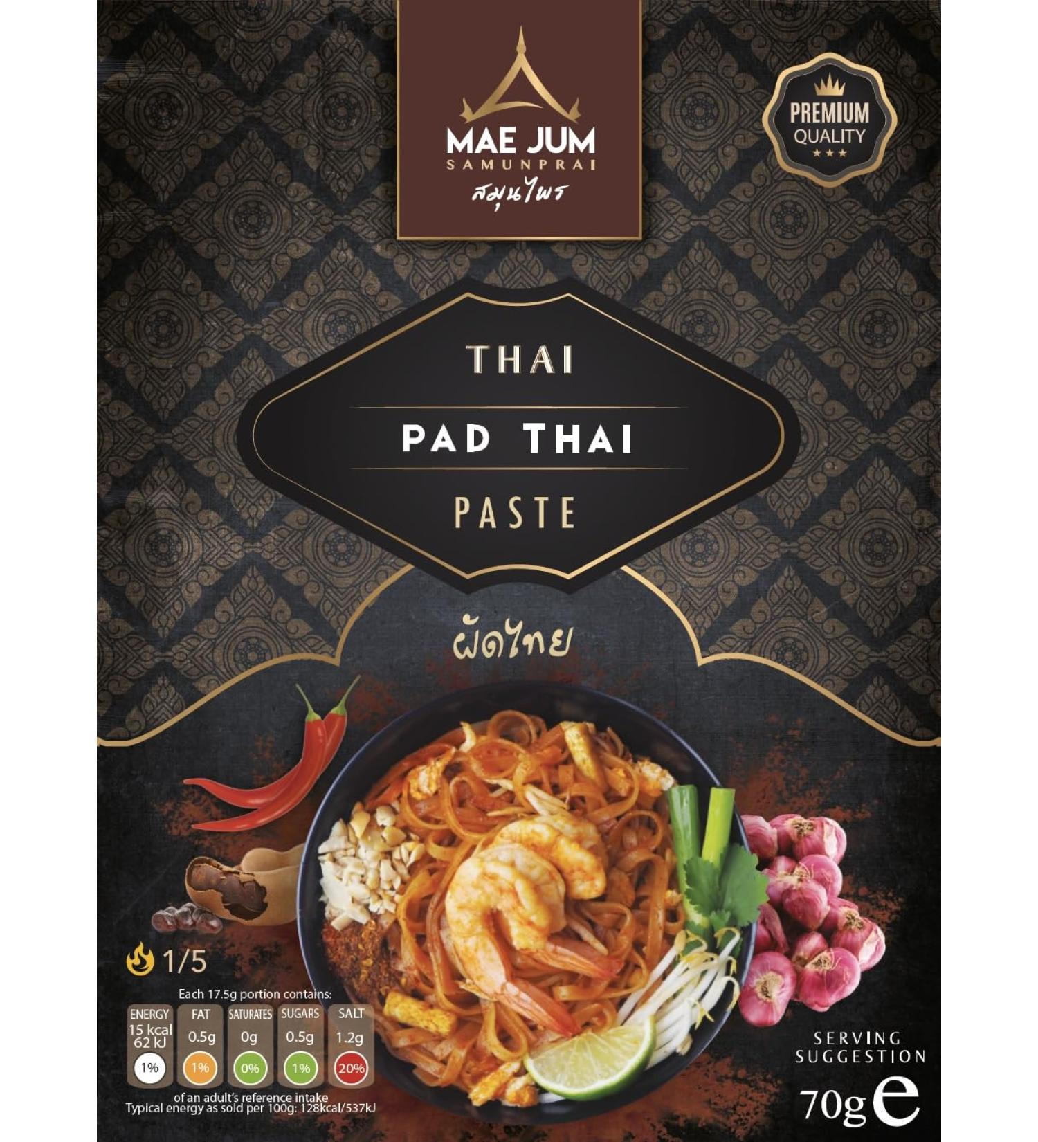 Authentic Pad Thai Paste (1 x 70g) by Mae Jum