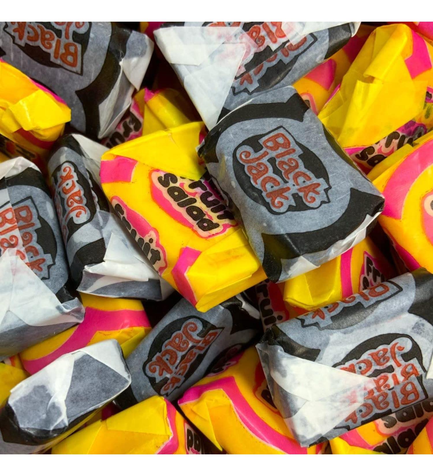 Fruit Salad and Black Jacks Chews 250 gram bag (1/4 kilo) - Buy Online on GoSupps.com