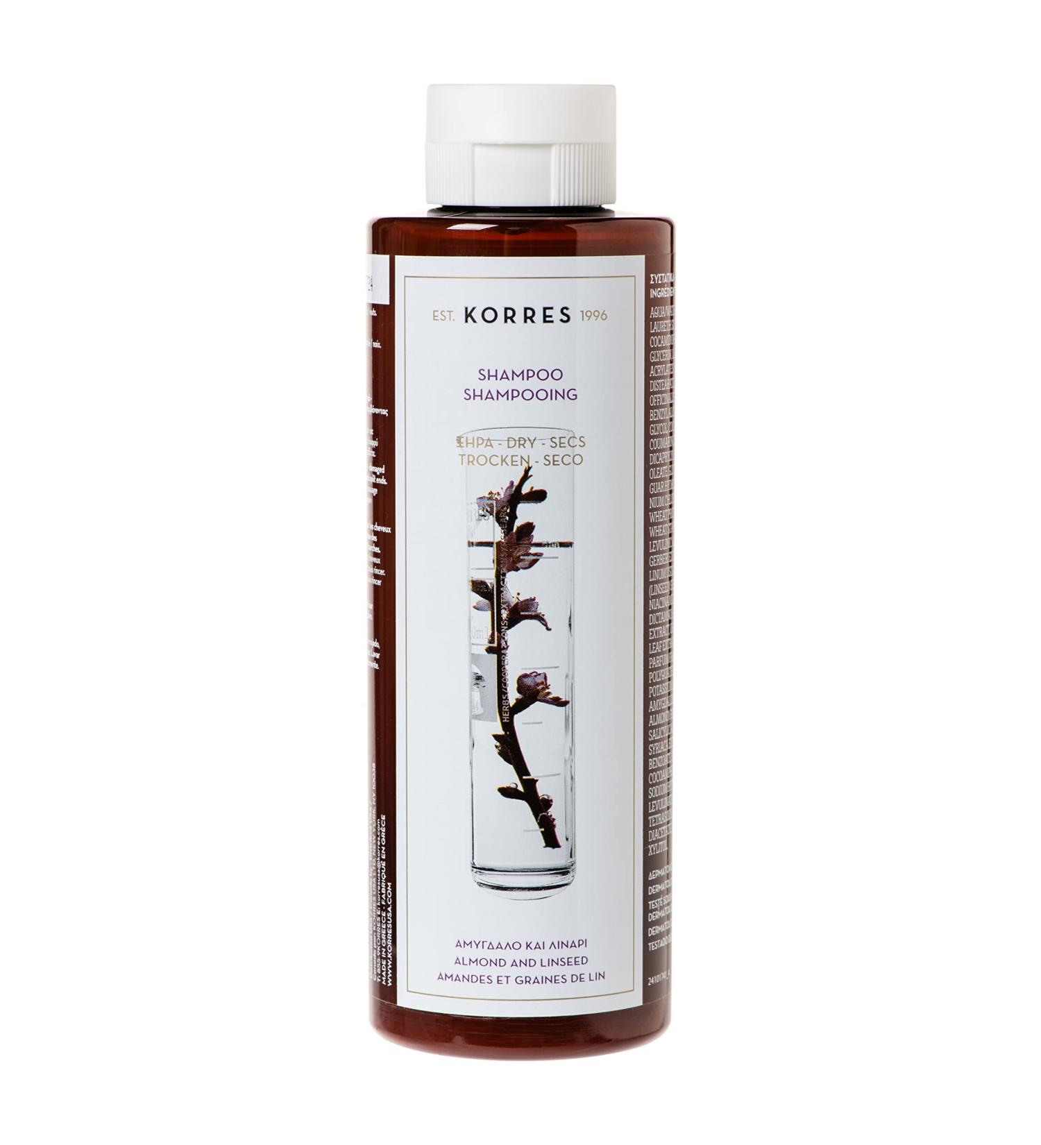 Korres Almond and Linseed Shampoo 250ml - Buy Online on GoSupps.com
