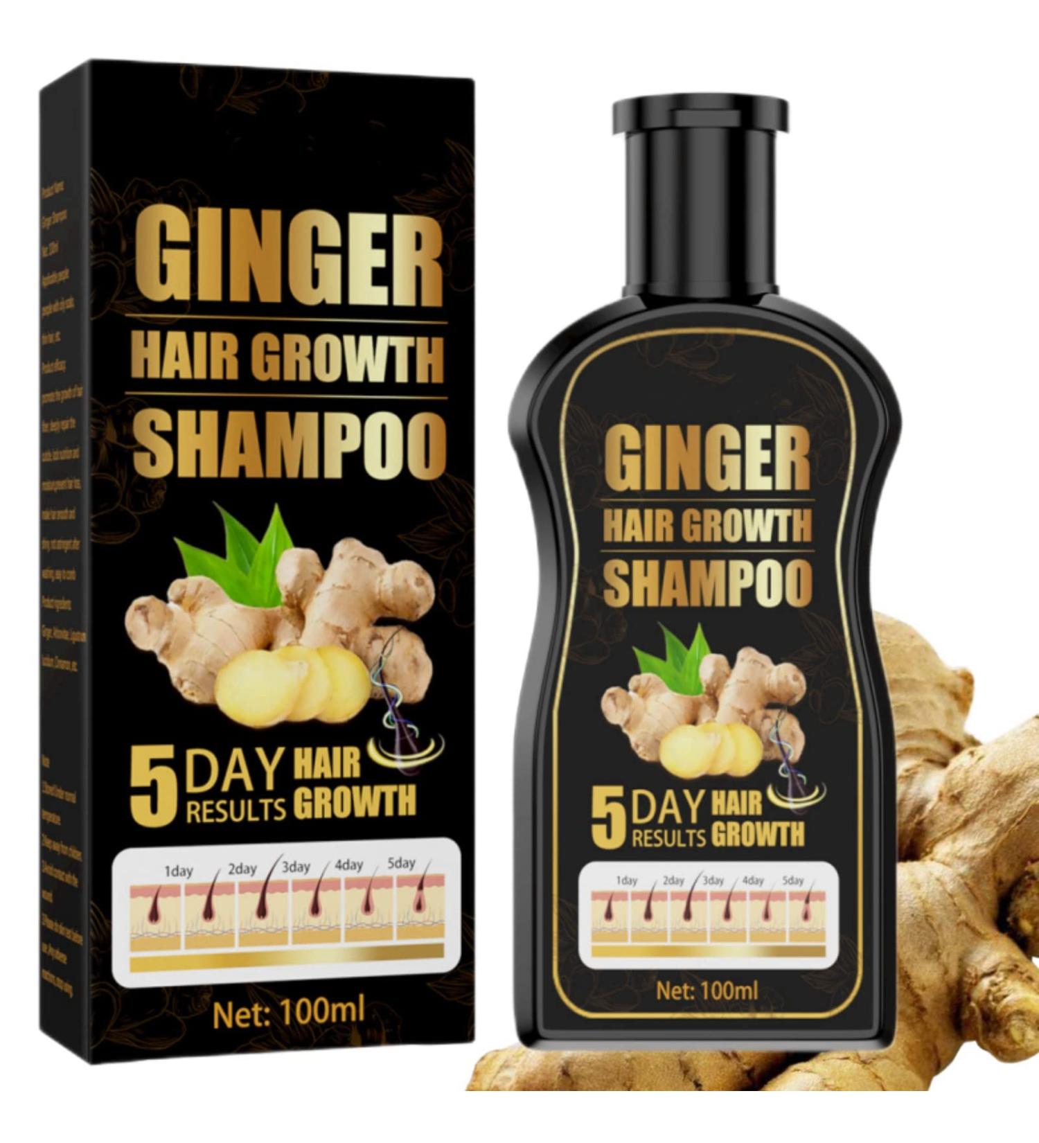 Ginger Hair Growth Shampoo Ginger Shampoo Anti hair Loss Shampoo Hair Regrowth Treatment for Men Woman Mens Shampoo Hair Growth Shampoo and Conditioner Anti Dandruff Shampoo Men - Buy Online on GoSupps.com