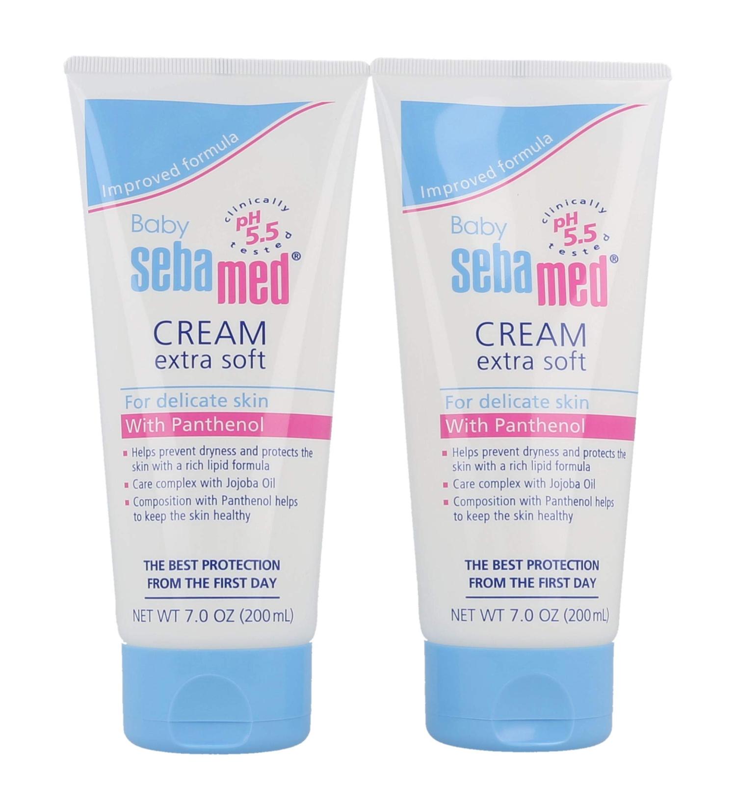 Sebamed Baby Cream Extra Soft 7 oz - Buy 2 Pack for Best Skin Care | International Shipping Available - Buy Online on GoSupps.com