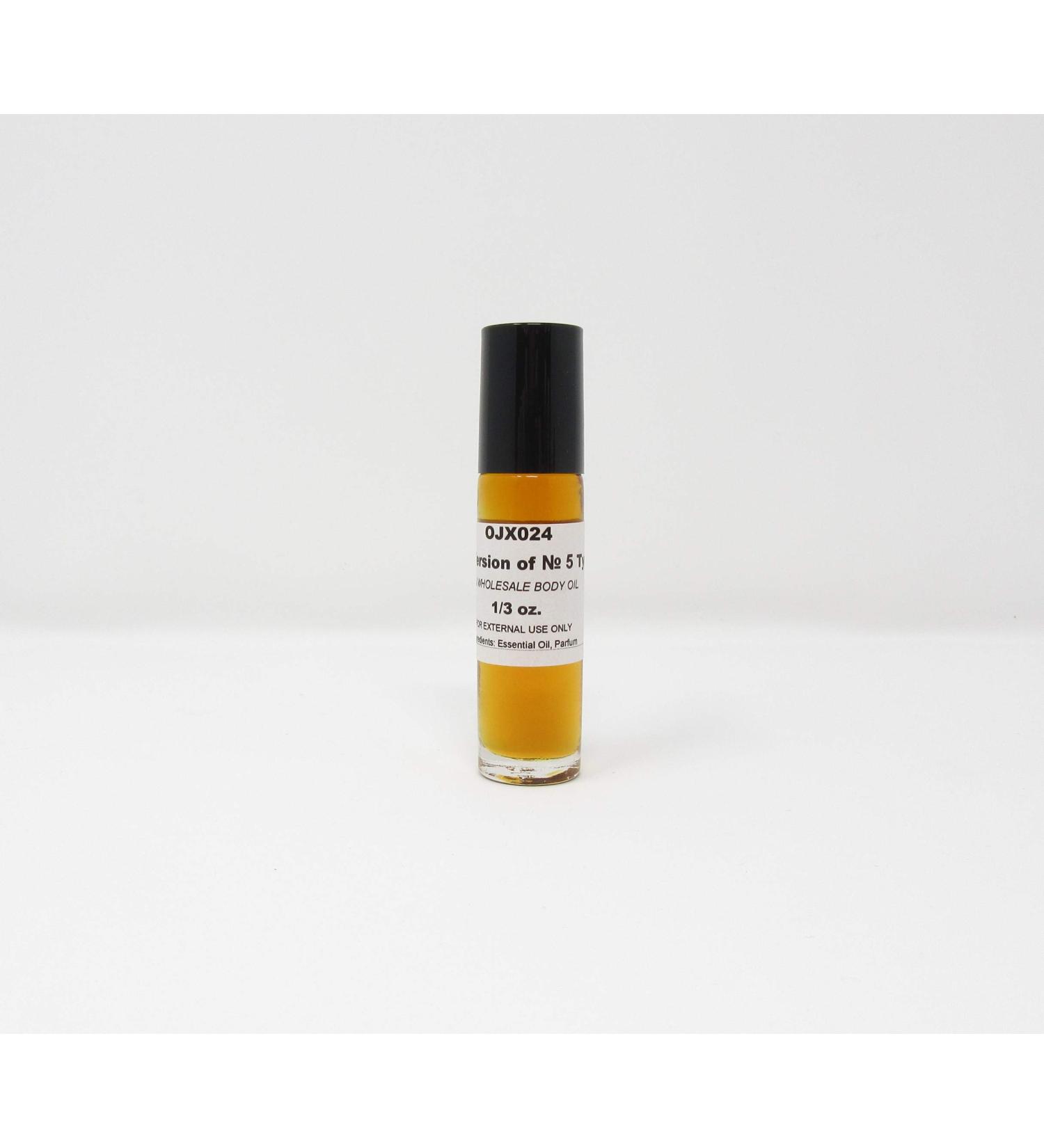 Premium Fragrance Body Oil (OJX 024 Our Version of No 5 Type 1/3 oz.)