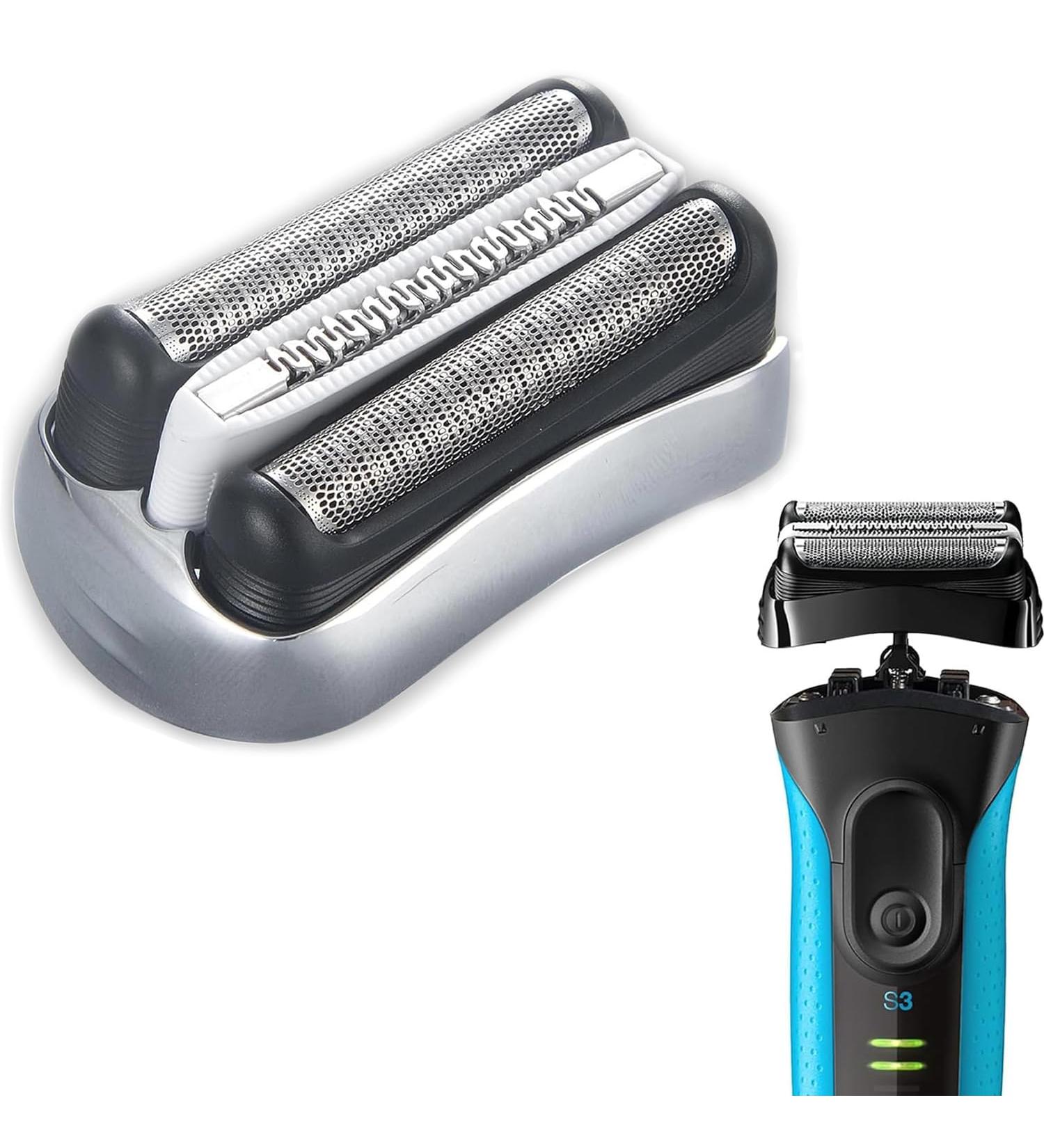 32S for Braun Series 3 Electric Shaver Head Foil & Cutter Heads for Braun S3 Electric Razor Replacement Head Compatible with 310s 3000s 3010s 3040s 3050cc 3080s 32s White - Buy Online on GoSupps.com