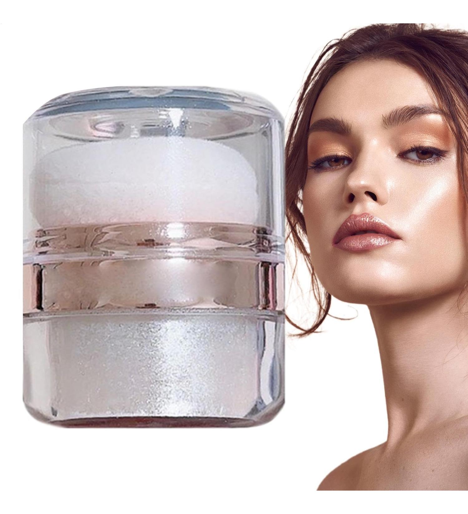  Whnbuij Introducing Tapestry Powder Fairy Highlight Tatting Powder Shimmering Highlighter Mat Powder Brightens Highlighting Makeup Natural Face Blush for Horn - Buy Online on GoSupps.com