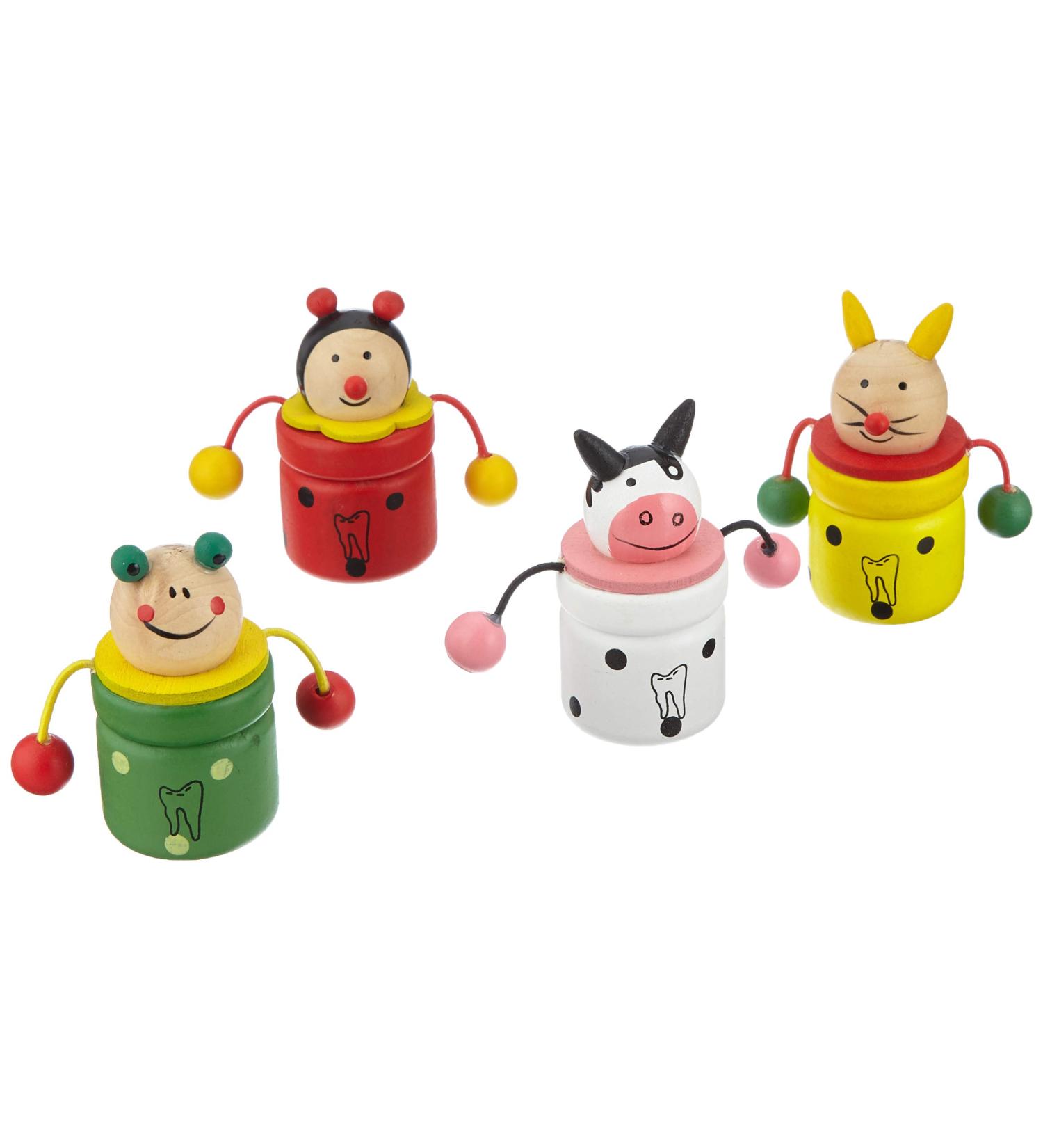 Small Foot Milk Tooth Tin Animals - Wooden Collector's Tin for Kids Ages 3+ | Item No. 7795 - International Shipping Available - Buy Online on GoSupps.com
