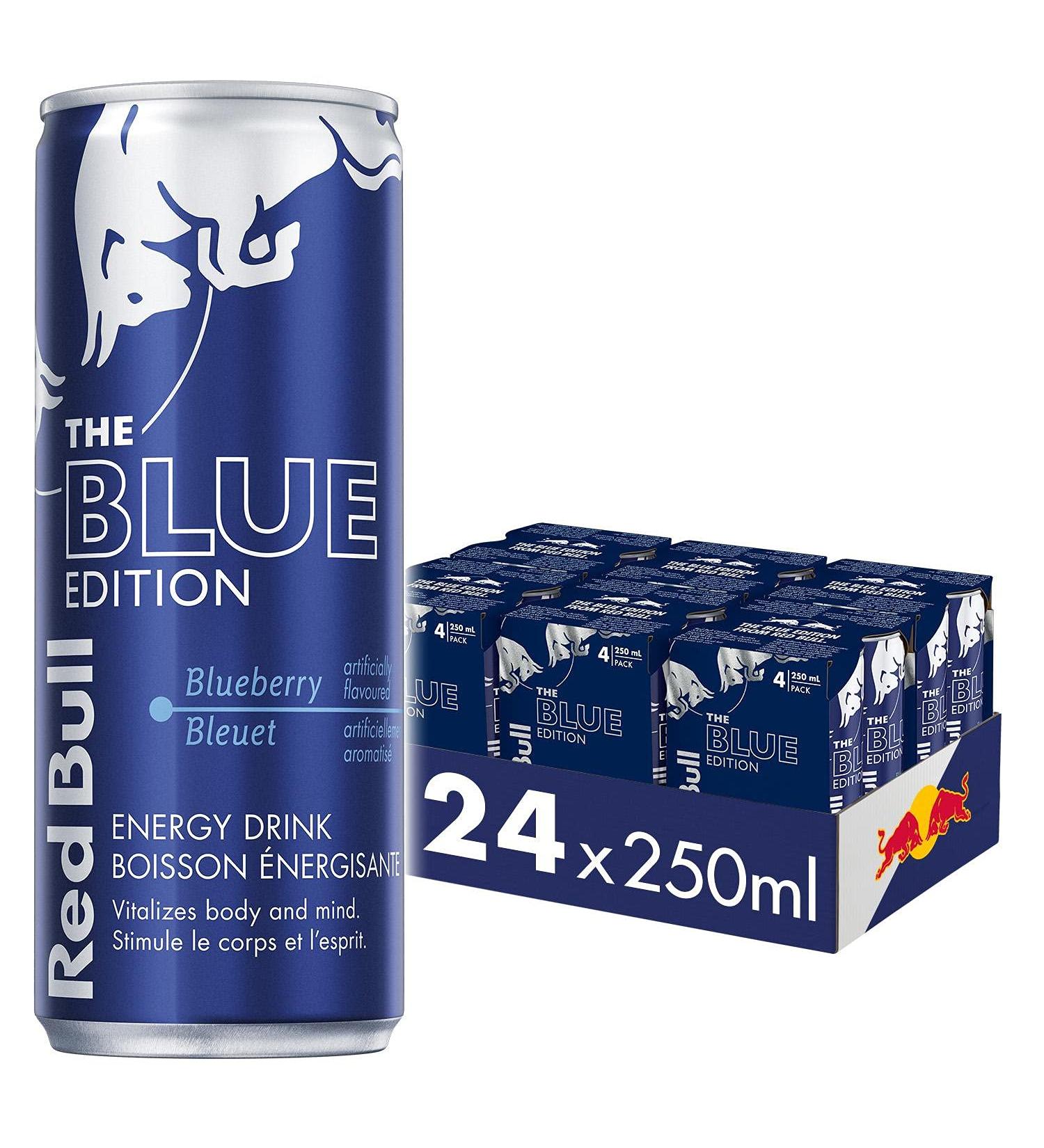 Red Bull Energy Drink Blueberry 250ml (24 pack) 250ml (Pack of 24) - Buy Online on GoSupps.com