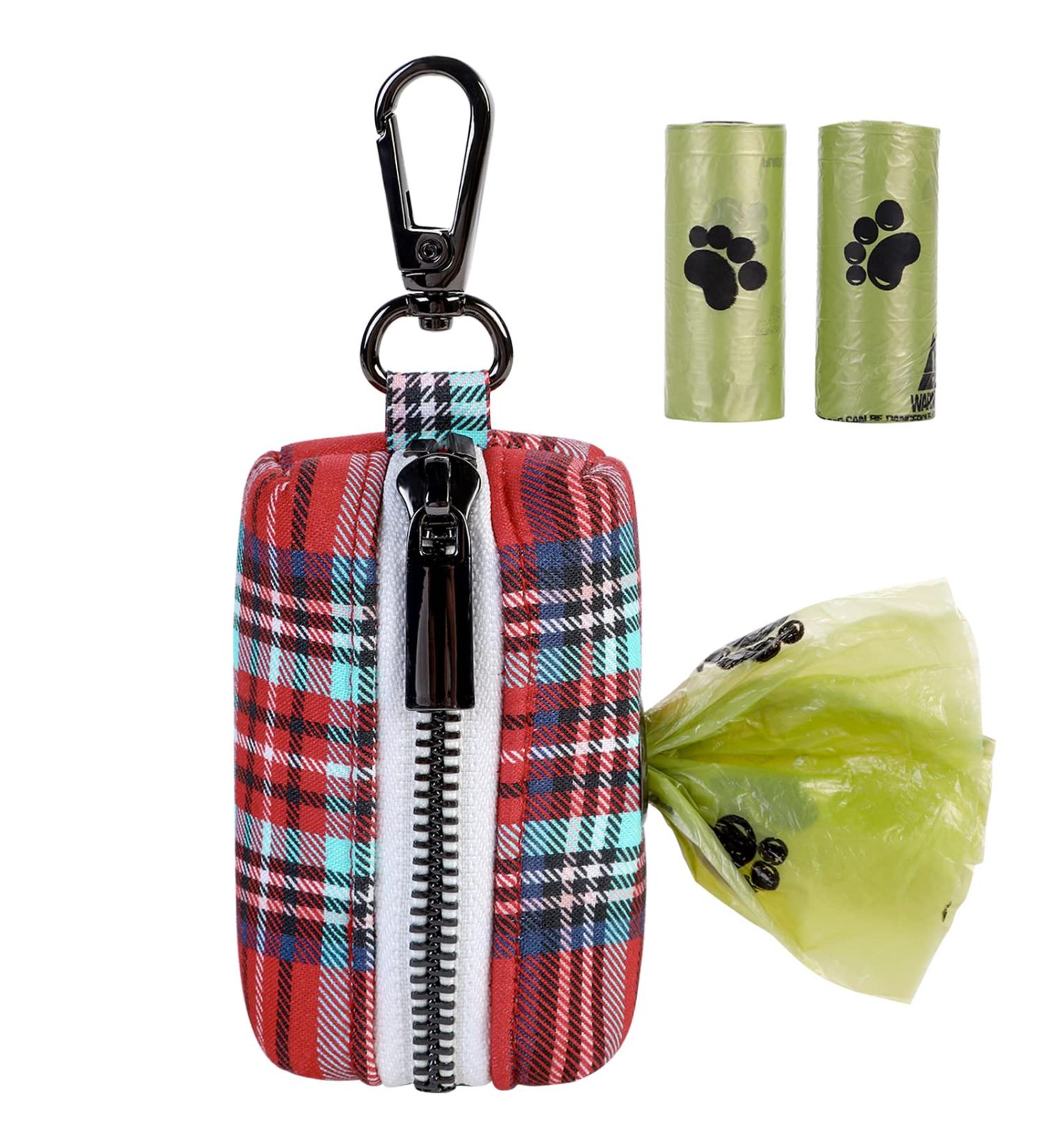 Buy Red Grille ARING PET Dog Drop Bag Holder - Portable Washable Cotton Dispenser for Leashes | Perfect Christmas Dog Accessory - Shop Internationally! - Buy Online on GoSupps.com