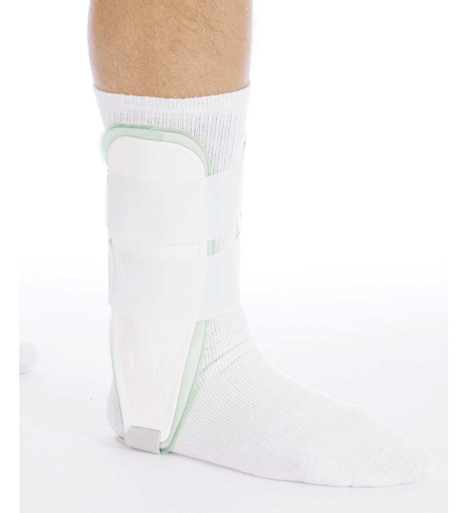 United Ortho US8812G Air/Gel Stirrup Ankle Brace Medium Black