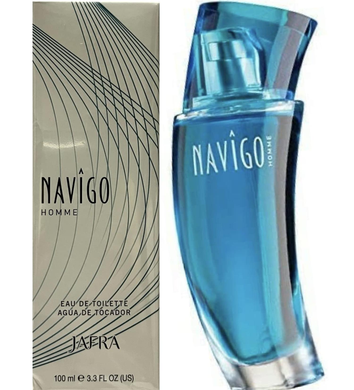Jafra Navigo Homme Eau d' Toilette 3.3 fl. oz. by Jafra Fresh 3.3 Fl Oz (Pack of 1) - Buy Online on GoSupps.com