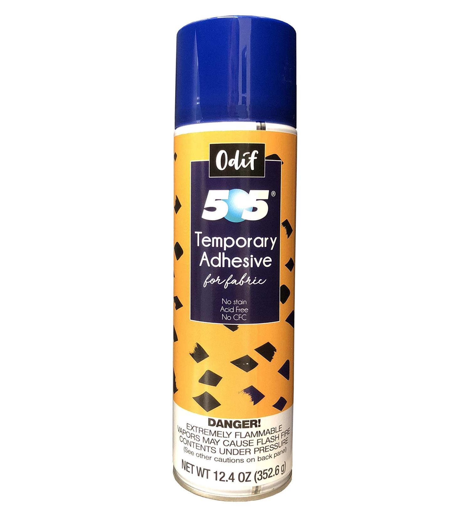 Odif USA 505 Spray and Fix Temporary Fabric Adhesive 12.4oz