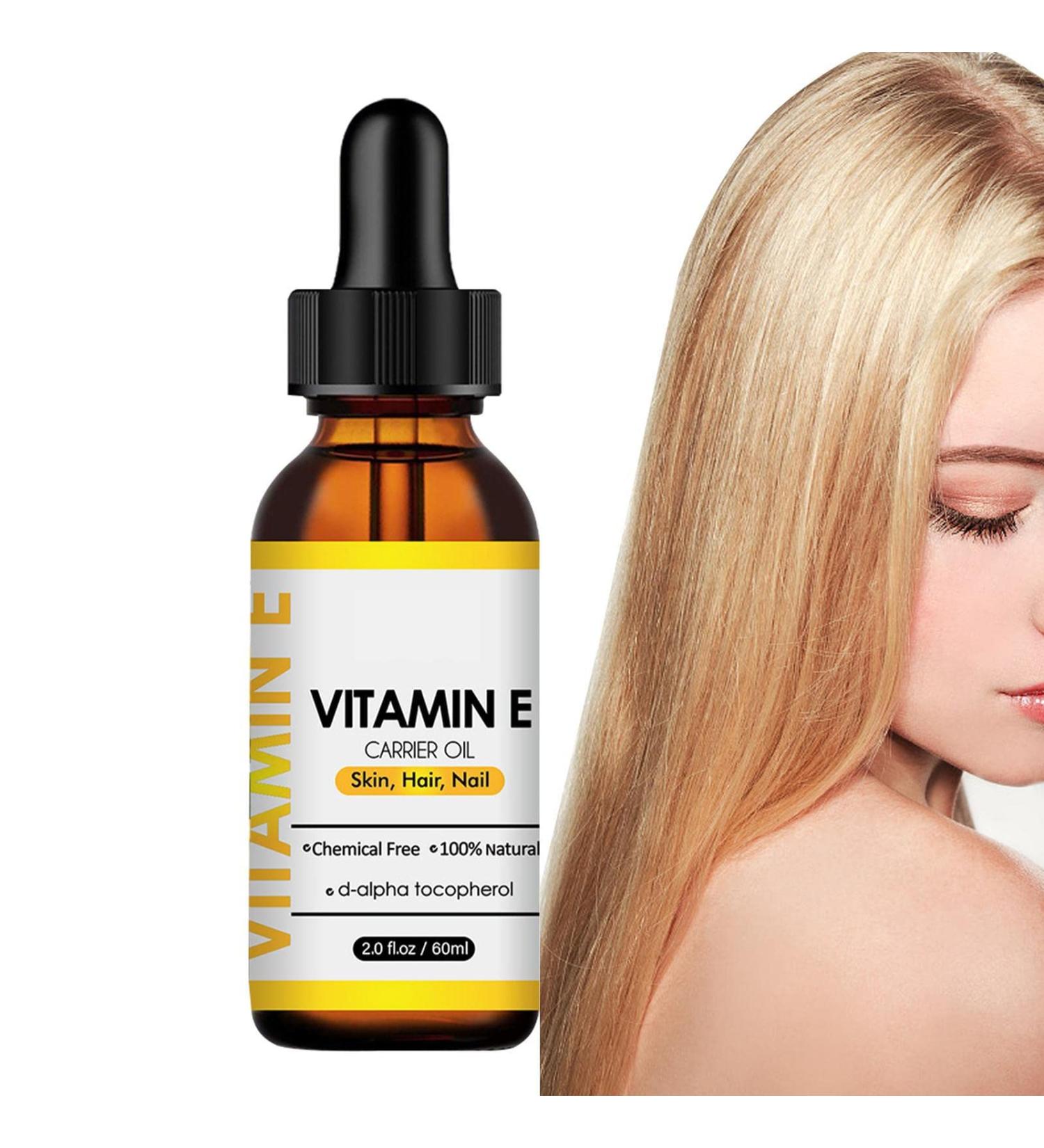  JPSDOWS Pure vitamin E for the skin - Pure organic vitamin E for skin hydration and moisture - Moisturizing and hydrating vitamin E 60ml for the face  - Buy Online on GoSupps.com